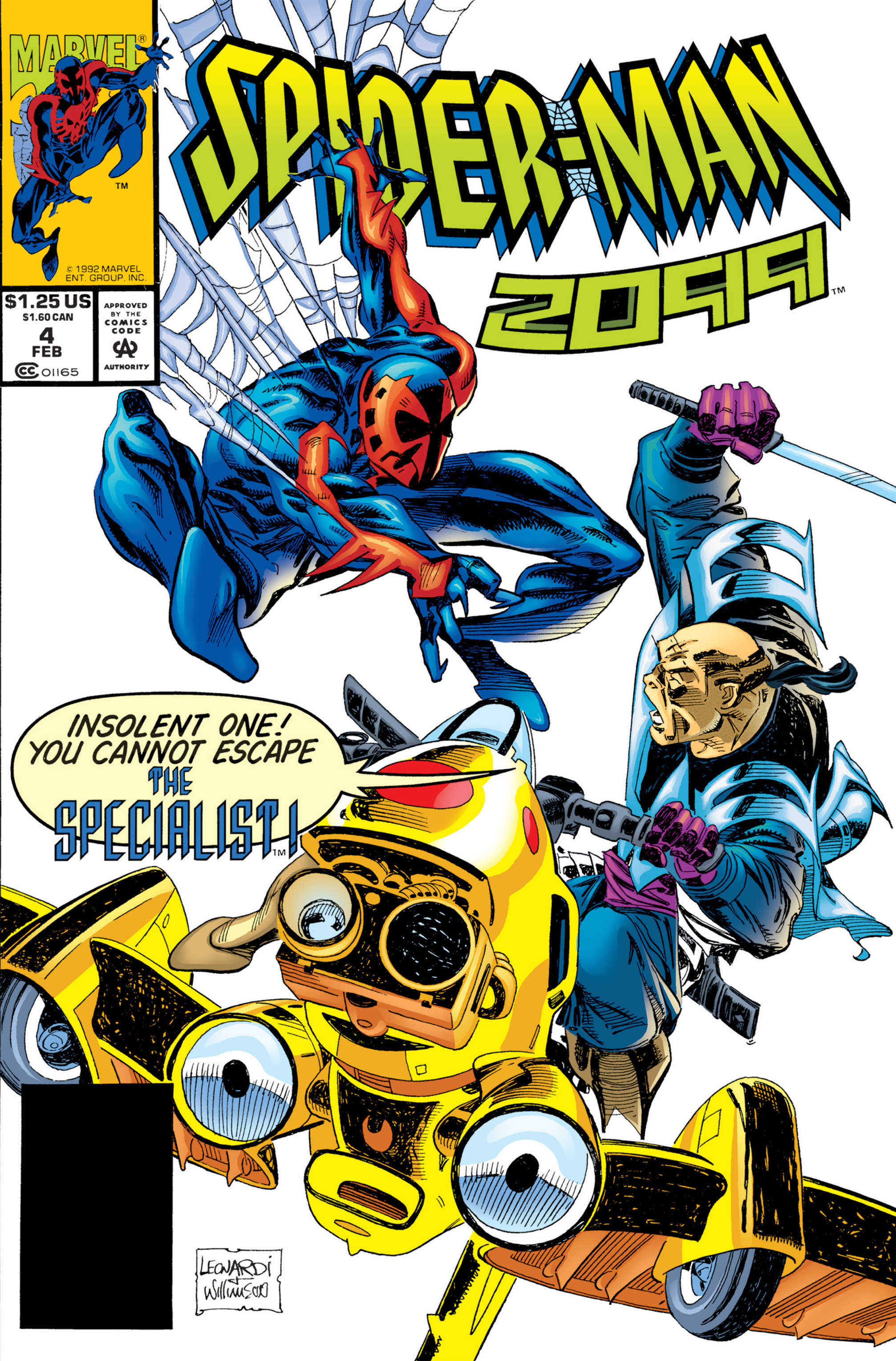 Read online Spider-Man 2099 (1992) comic -  Issue #4 - 1