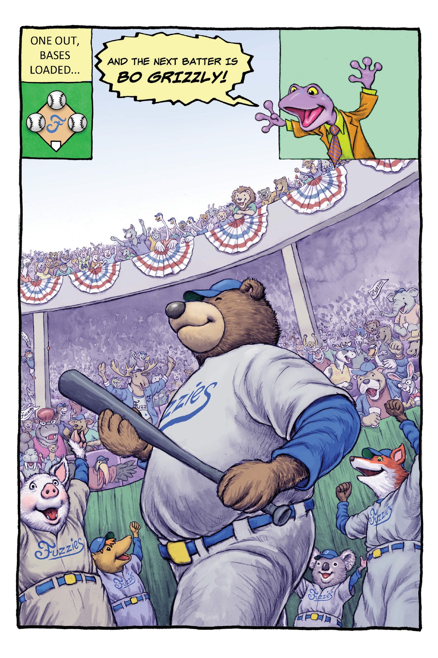 Read online Fuzzy Baseball comic -  Issue #1 - 30