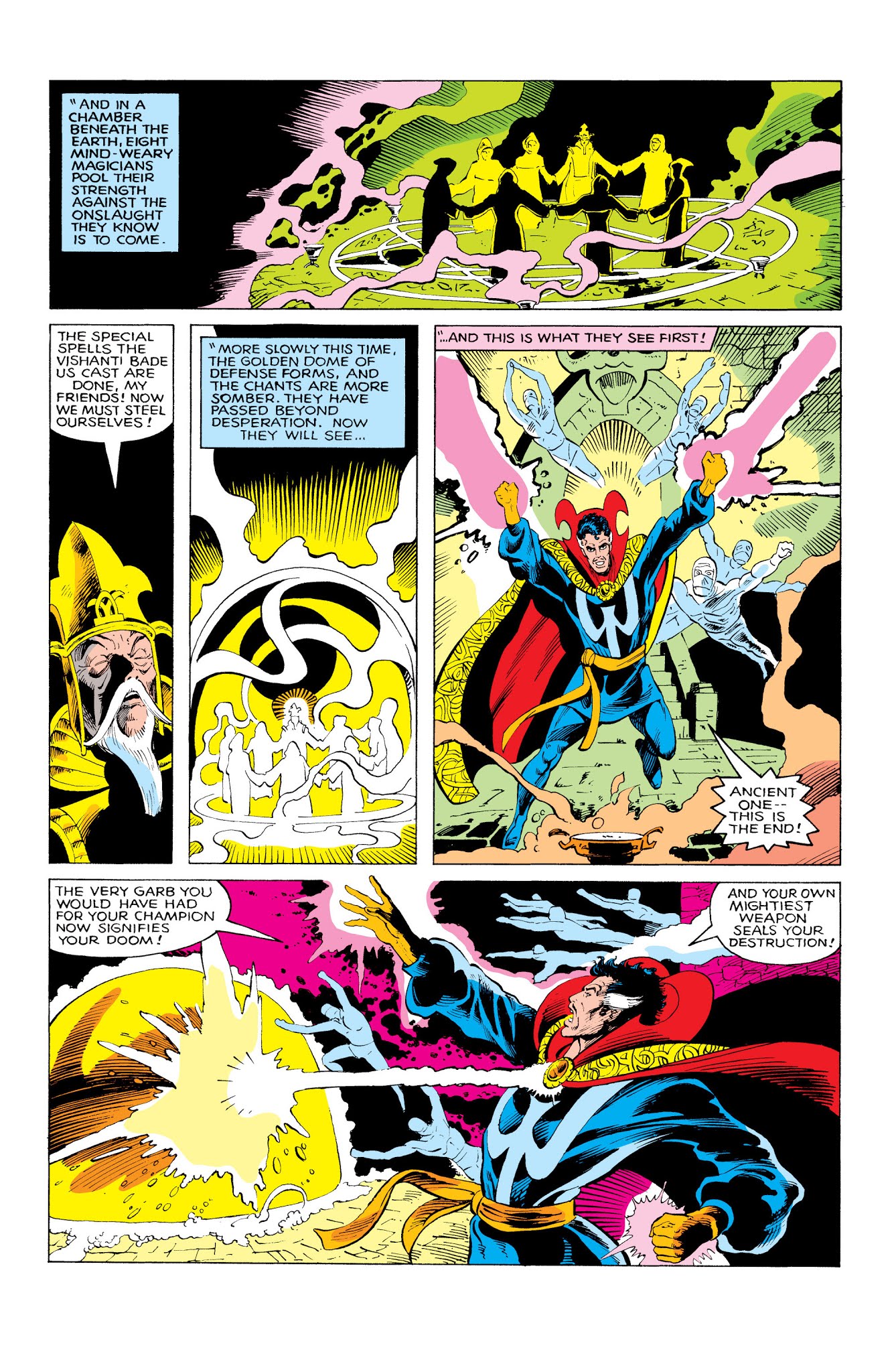 Read online Marvel Masterworks: Doctor Strange comic -  Issue # TPB 8 (Part 3) - 54