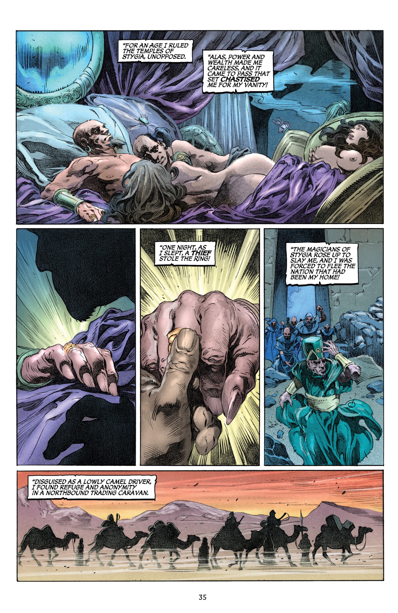 Read online King Conan: The Phoenix on the Sword comic -  Issue # TPB - 34