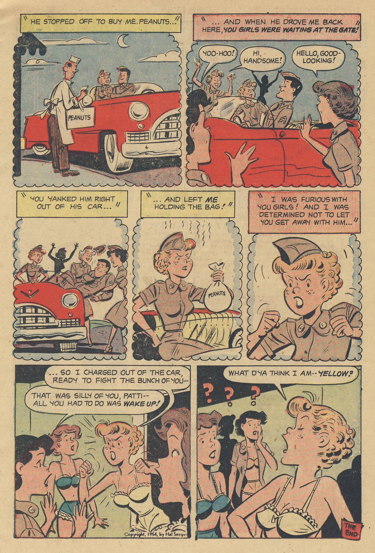 Read online G. I. Jane (1953) comic -  Issue #6 - 11