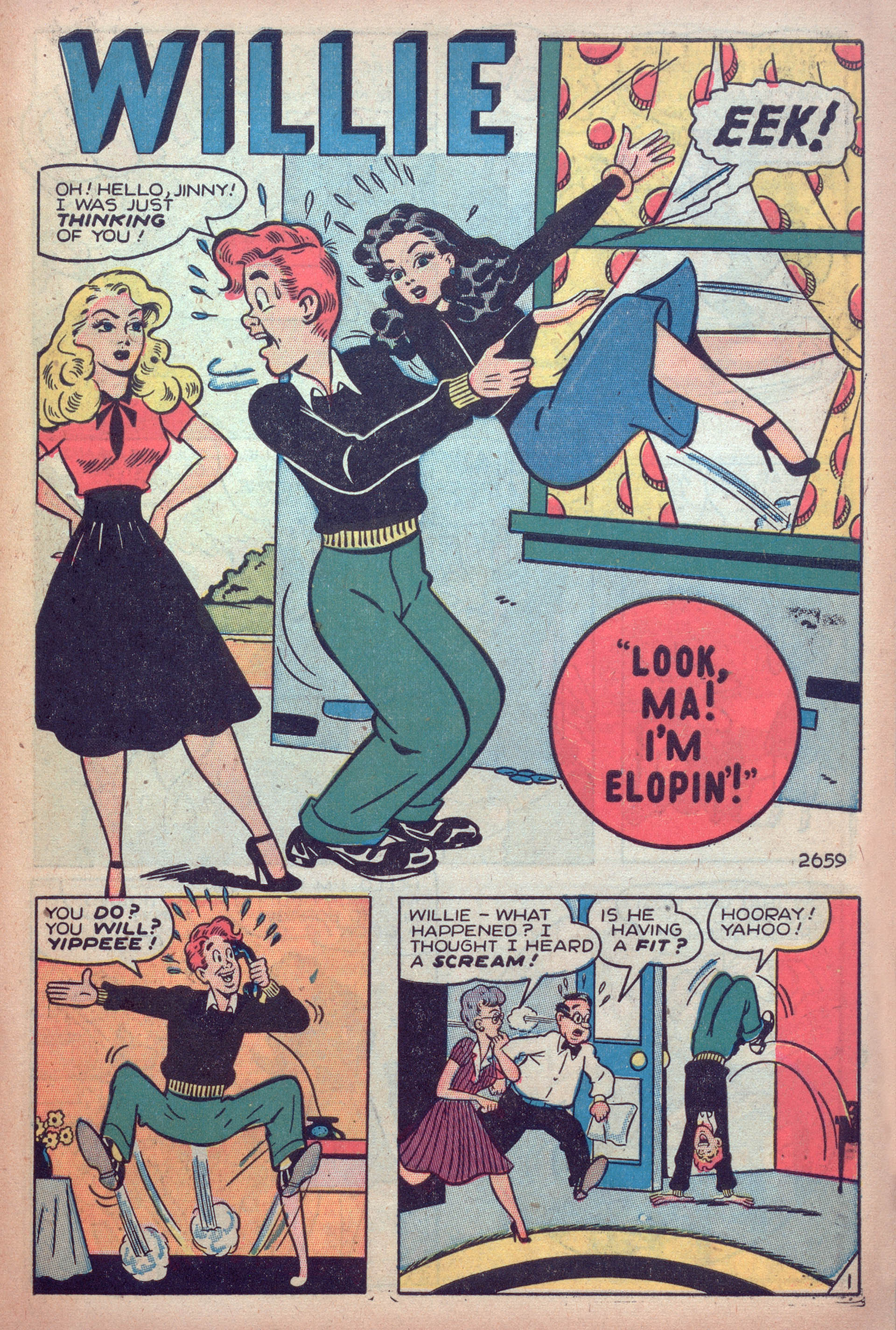 Read online Willie Comics (1946) comic -  Issue #14 - 41