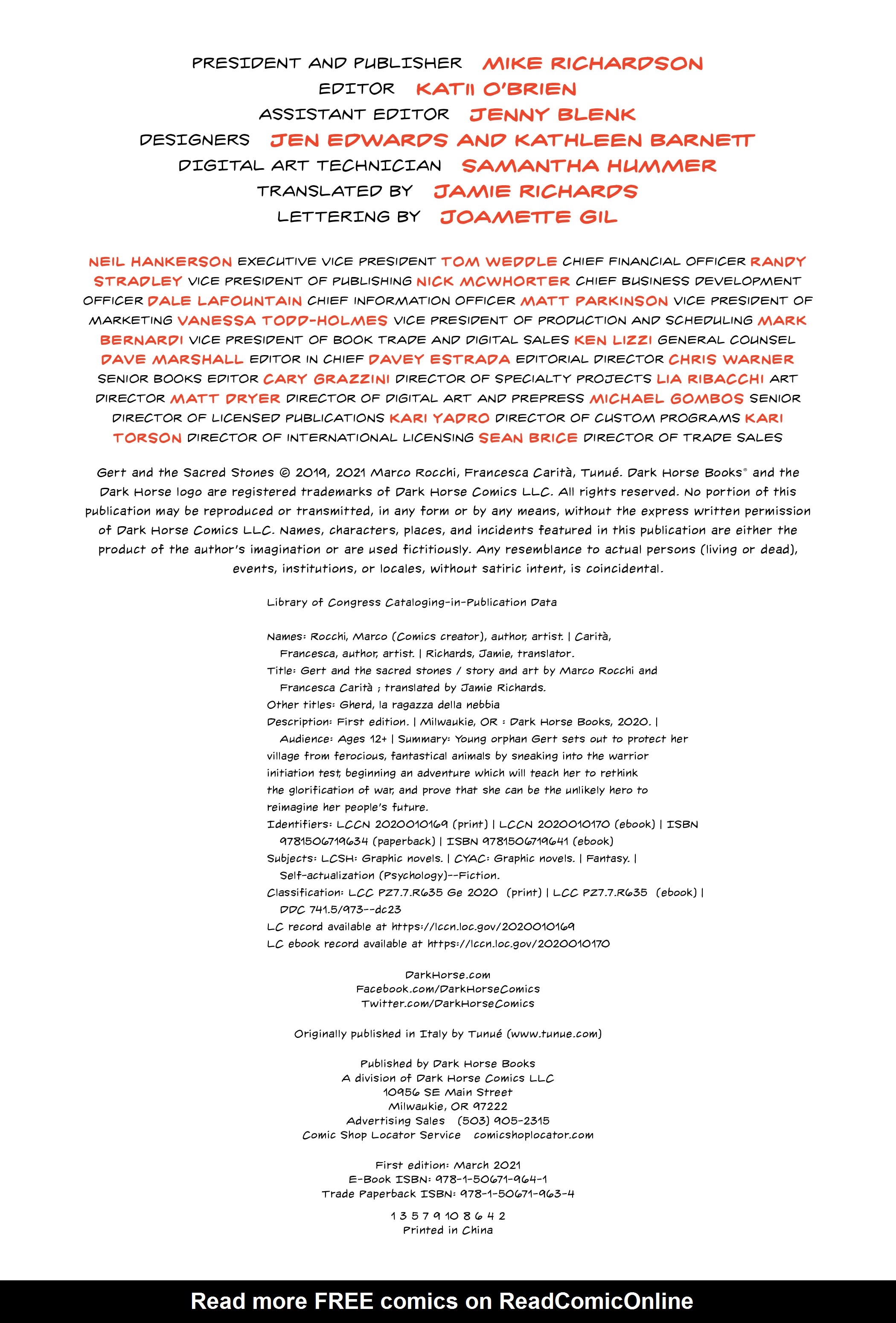 Read online Gert and the Sacred Stones comic -  Issue # TPB (Part 1) - 4