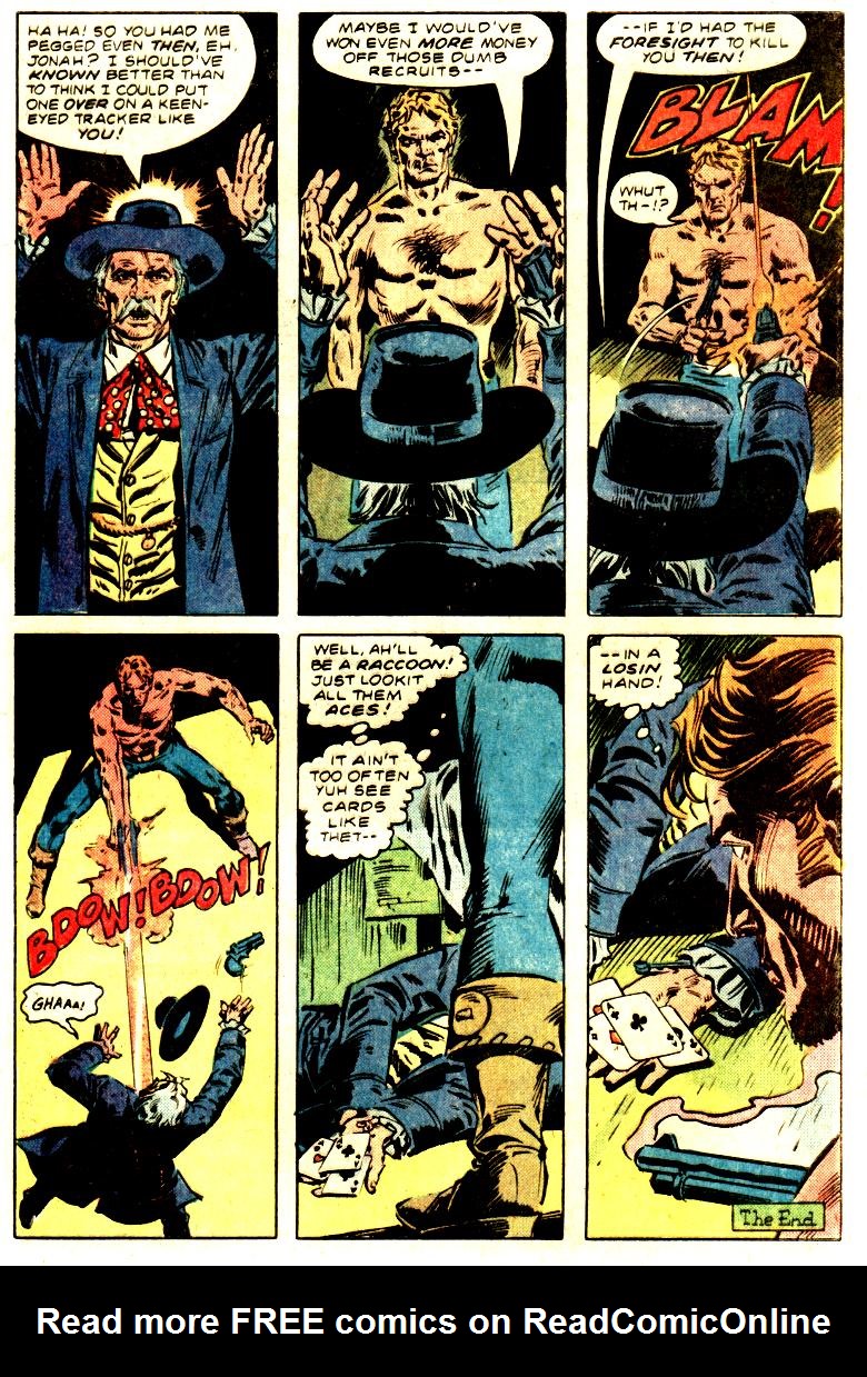 Read online Jonah Hex (1977) comic -  Issue #67 - 24