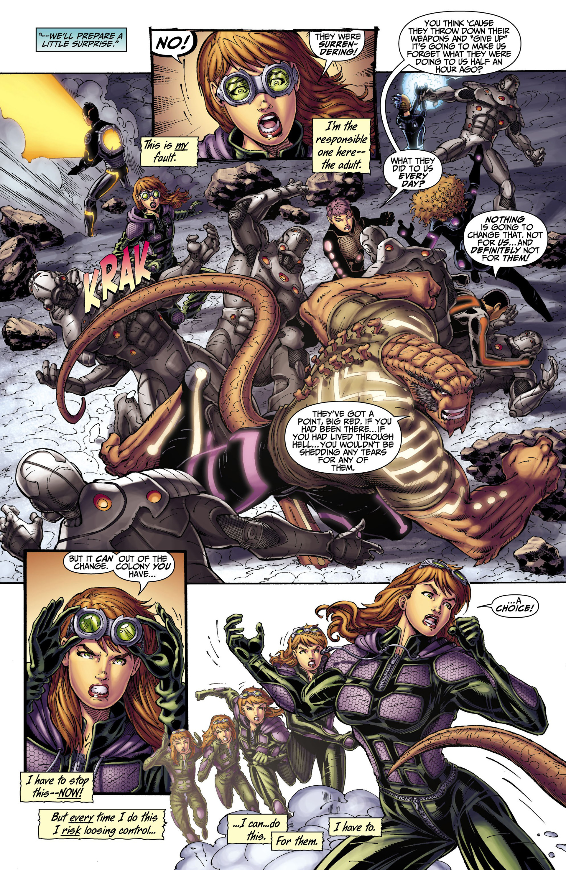 Read online The Ravagers comic -  Issue #1 - 12