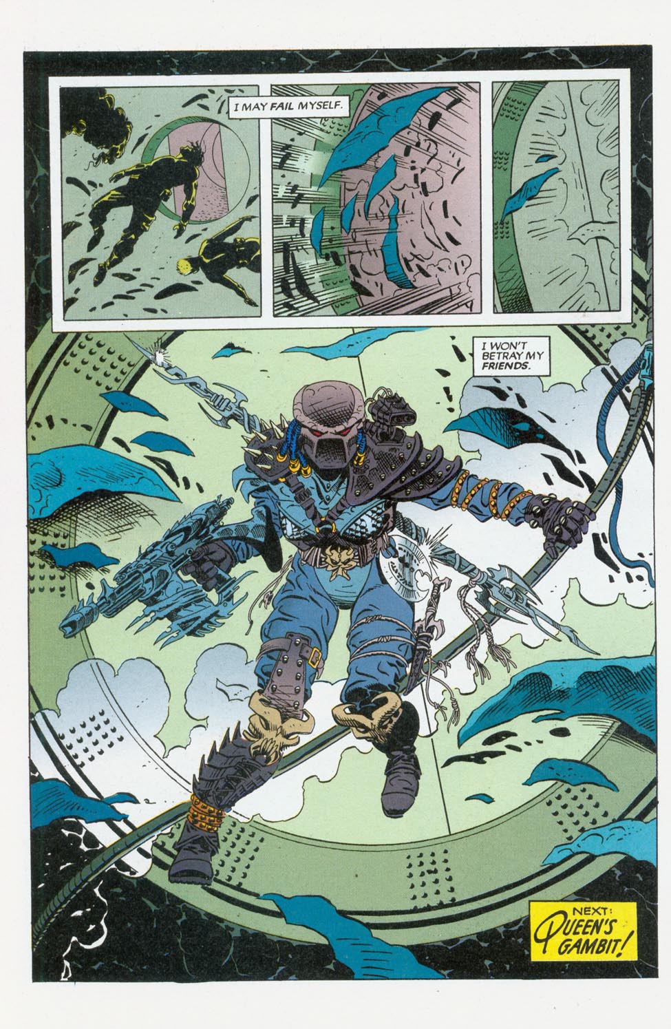 Read online Aliens/Predator: The Deadliest of the Species comic -  Issue #9 - 26