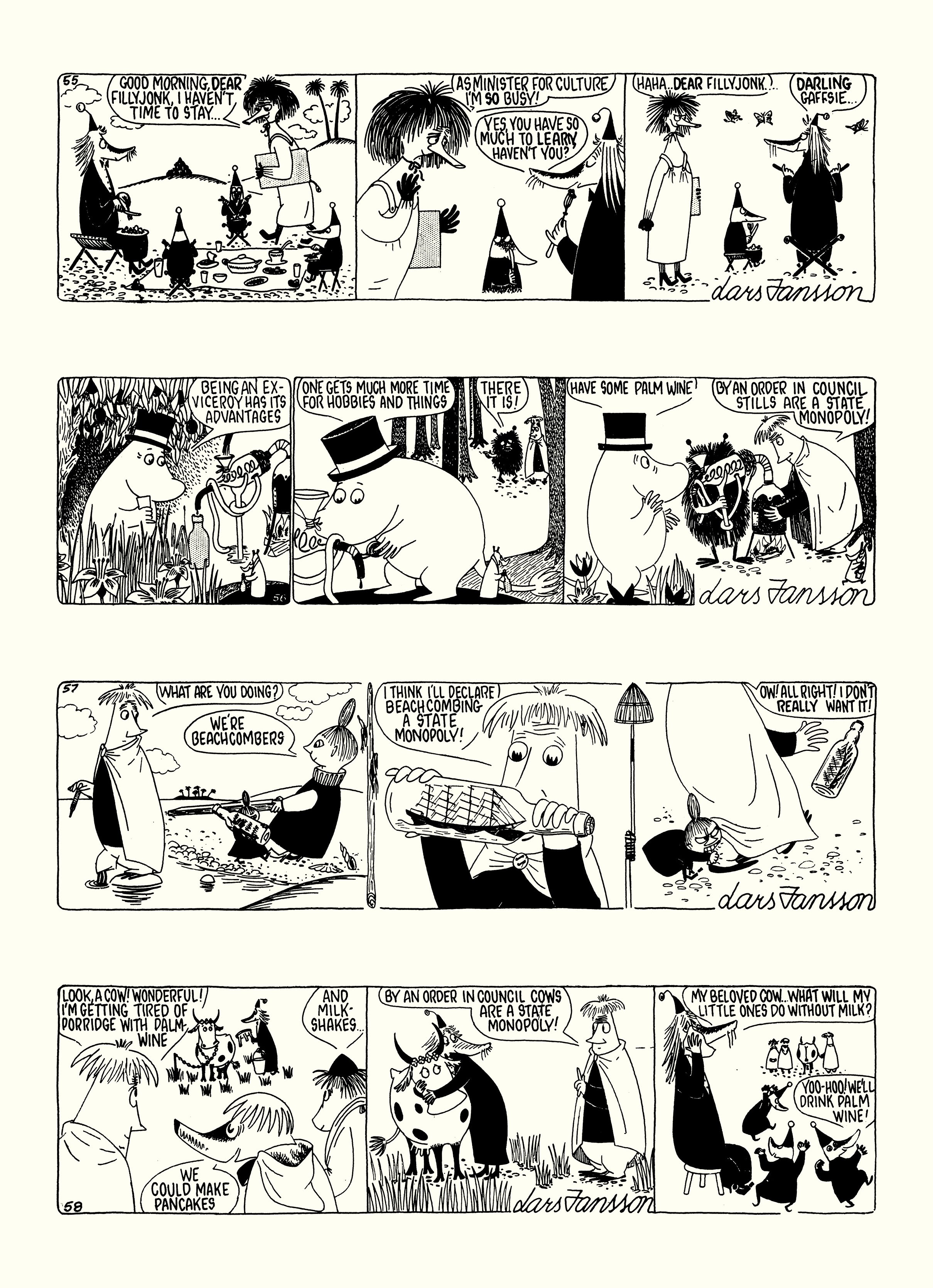 Read online Moomin: The Complete Lars Jansson Comic Strip comic -  Issue # TPB 7 - 20