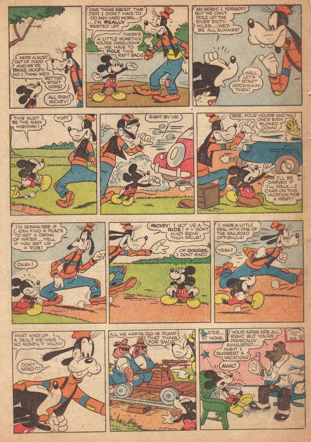 Read online Walt Disney's Comics and Stories comic -  Issue #61 - 51