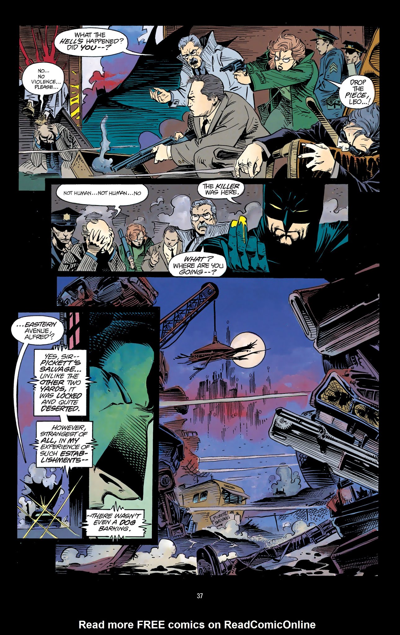 Read online DC Comics/Dark Horse Comics: Batman vs. Predator comic -  Issue # TPB (Part 1) - 34