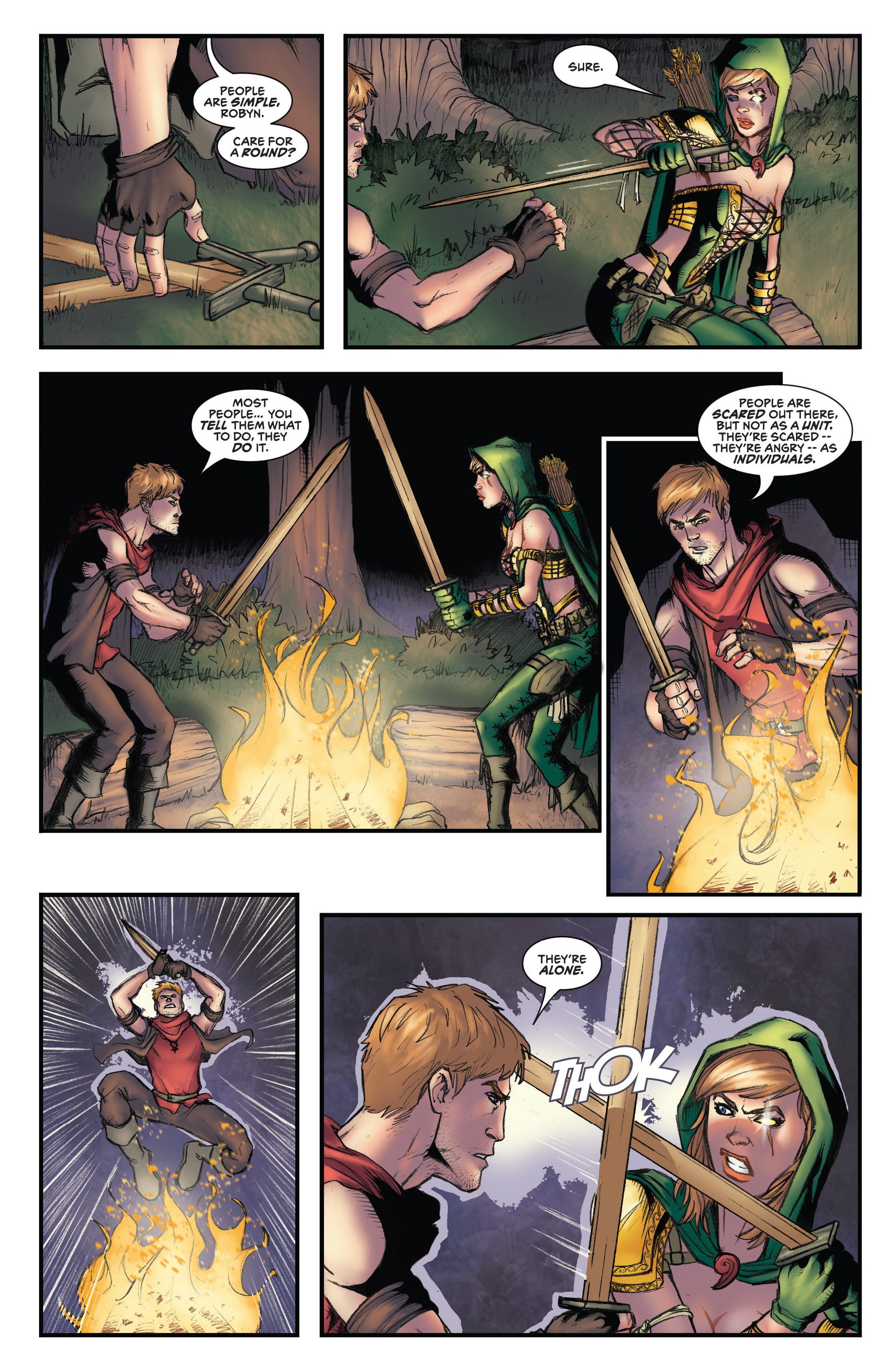 Read online Grimm Fairy Tales presents Robyn Hood (2012) comic -  Issue #3 - 15
