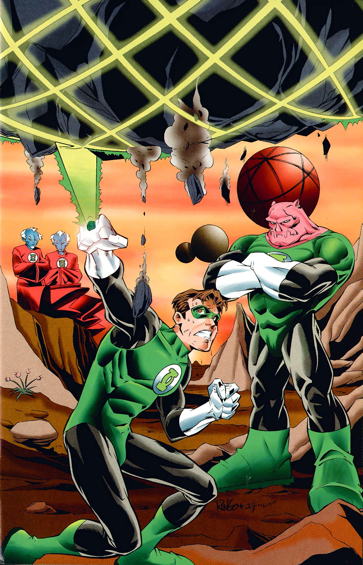 Read online Green Lantern Gallery comic -  Issue # Full - 9