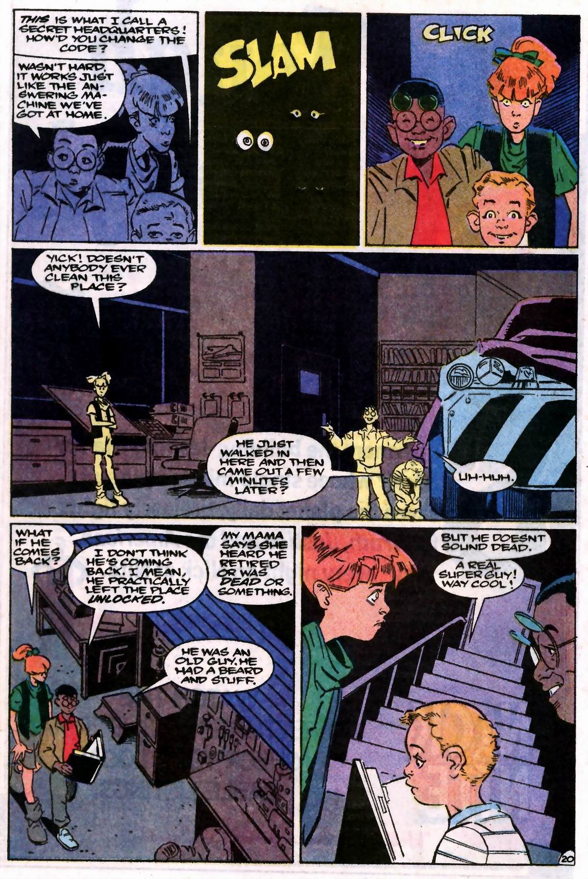 Read online The Web (1991) comic -  Issue #3 - 21