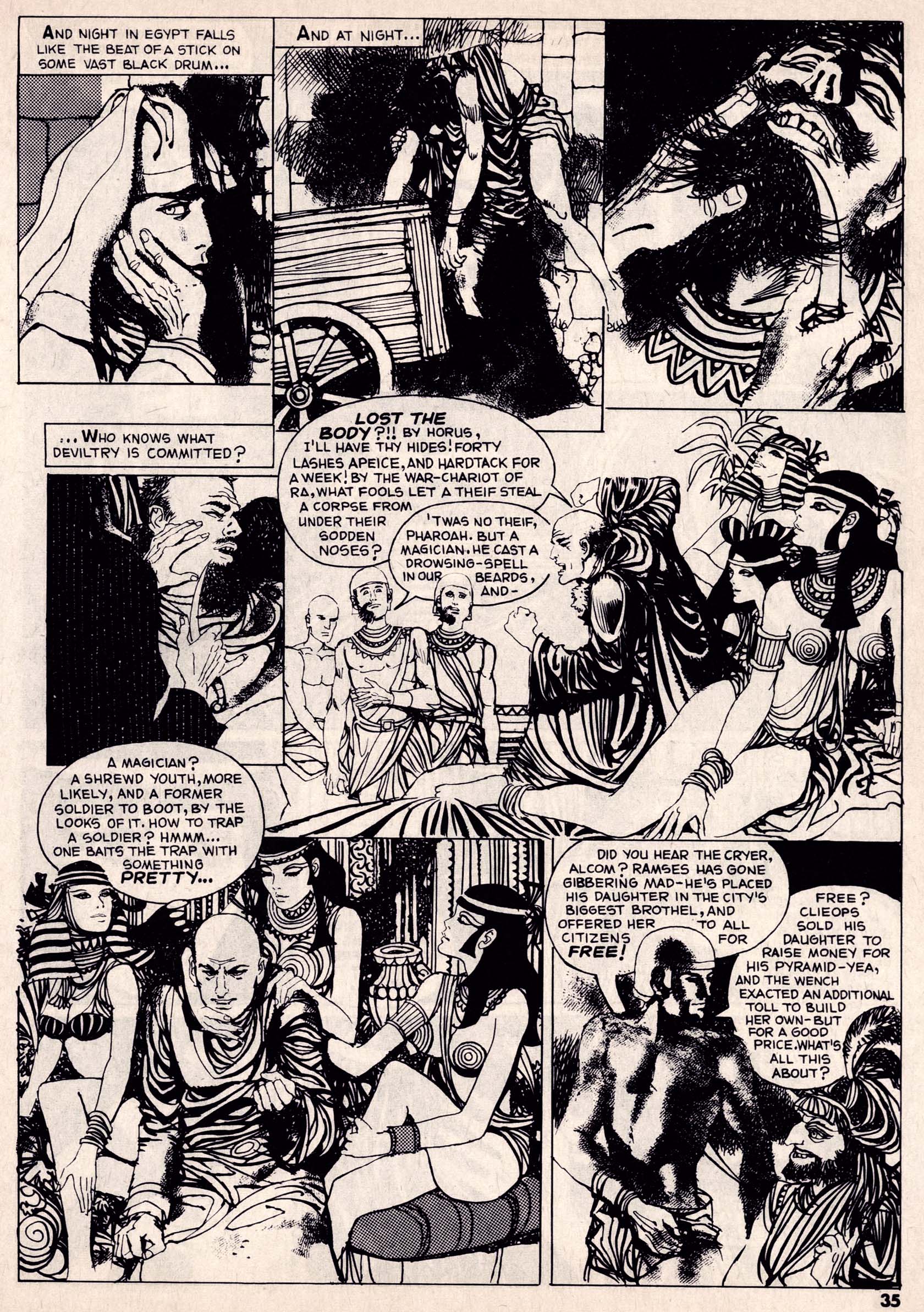Read online Vampirella (1969) comic -  Issue #13 - 35