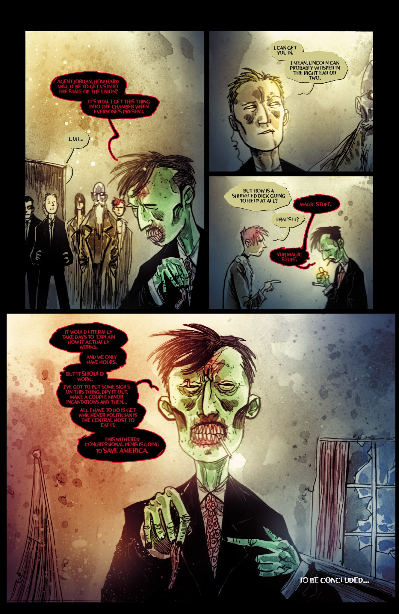 Read online Wormwood Gentleman Corpse: Mr. Wormwood Goes To Washington comic -  Issue #2 - 25