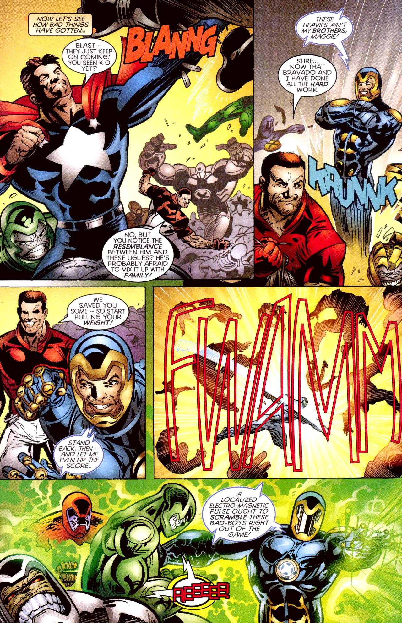 Read online X-O Manowar (1996) comic -  Issue #13 - 18