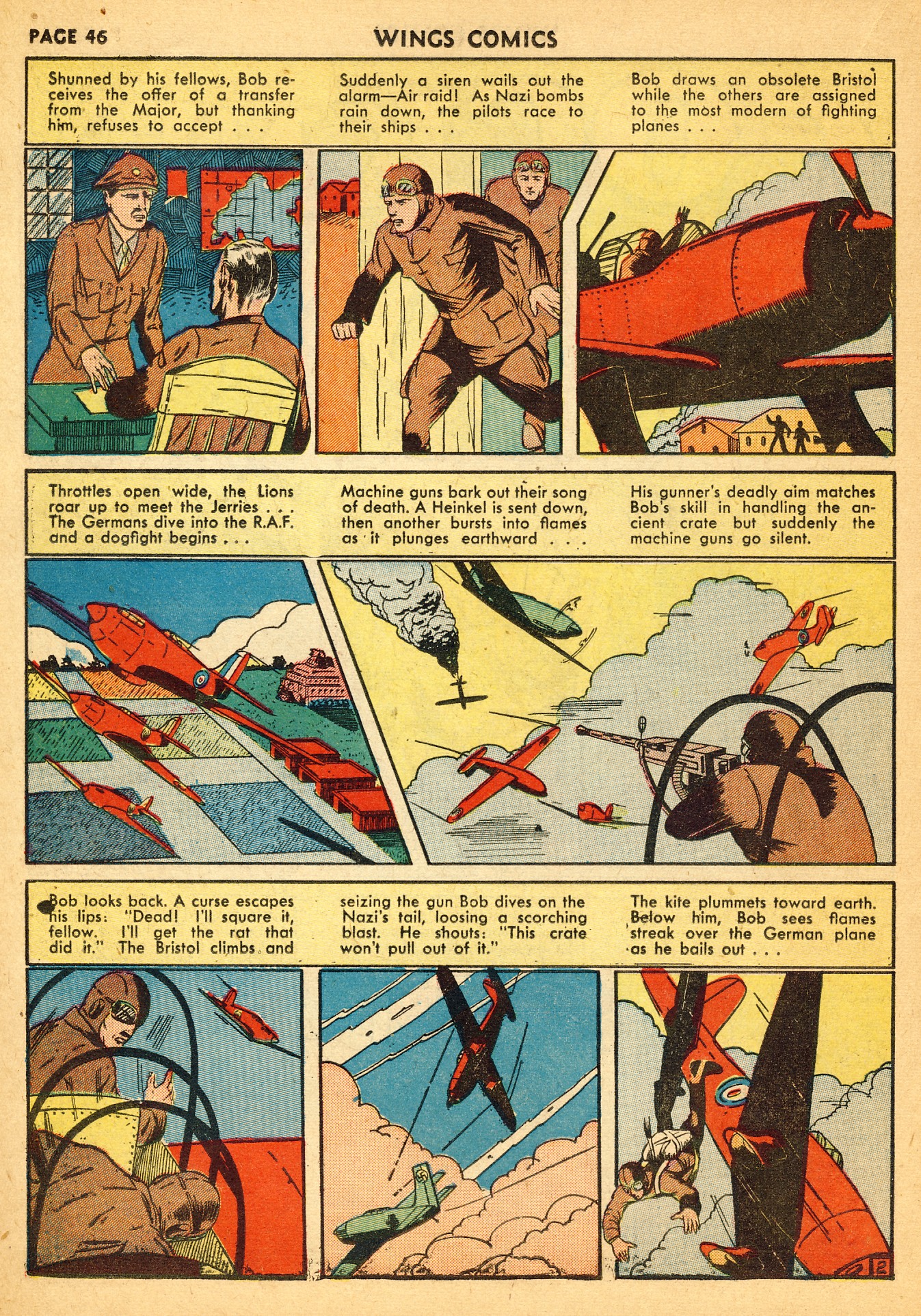 Read online Wings Comics comic -  Issue #14 - 49