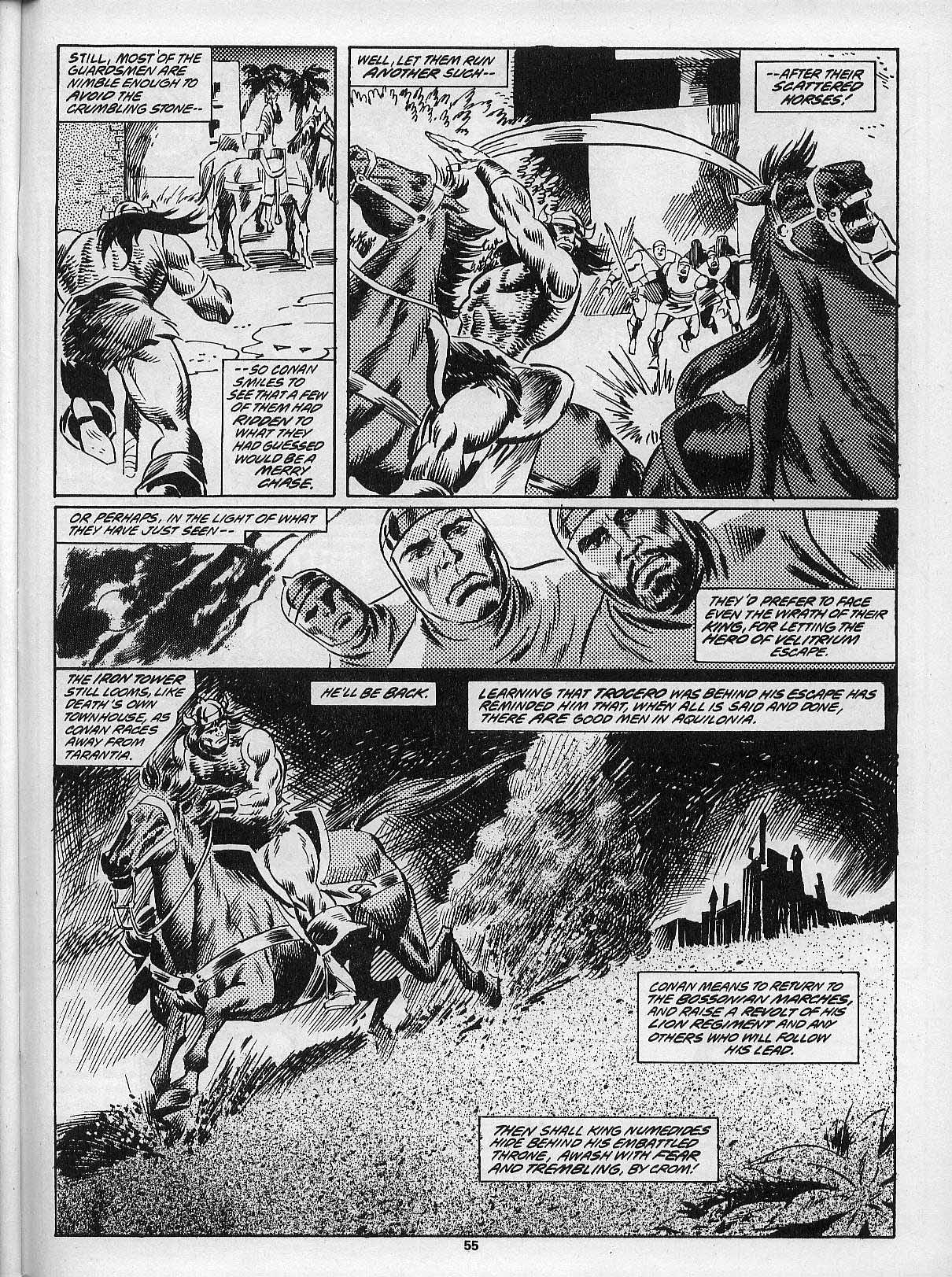 Read online The Savage Sword Of Conan comic -  Issue #201 - 57