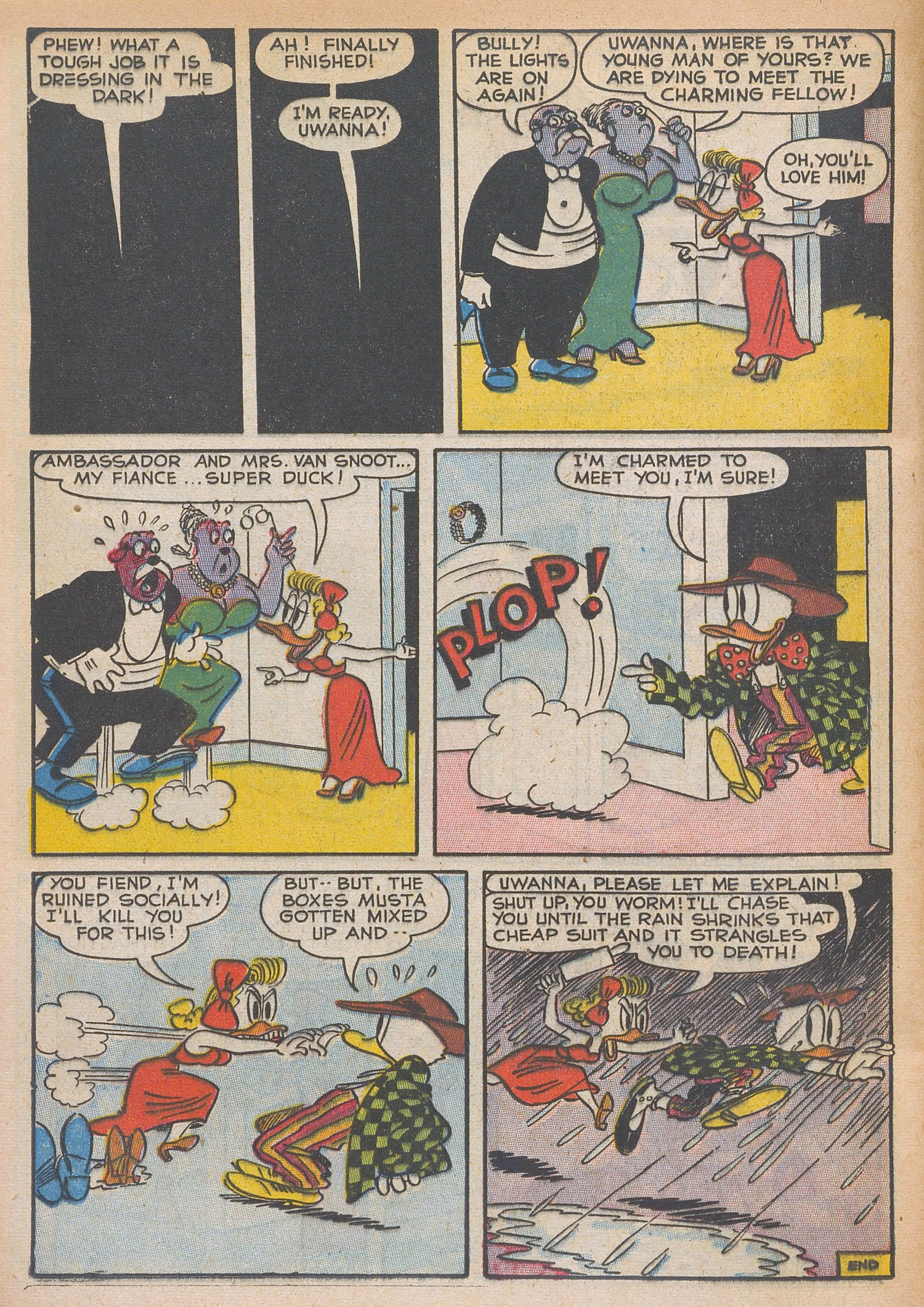 Read online Super Duck Comics comic -  Issue #18 - 34