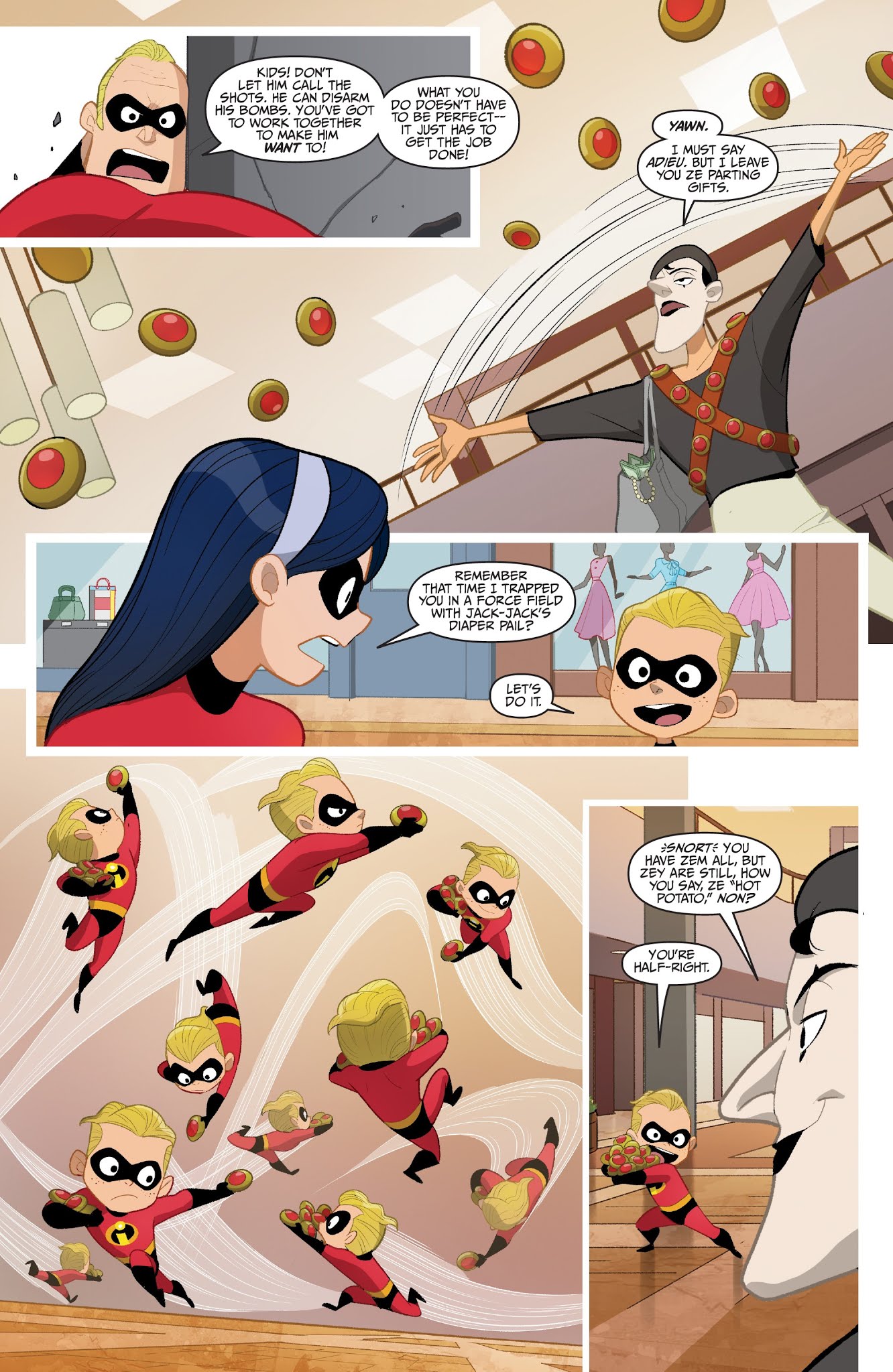 Read online Disney / Pixar The Incredibles 2: Crisis In Mid-Life! & Other Stories comic -  Issue #3 - 12
