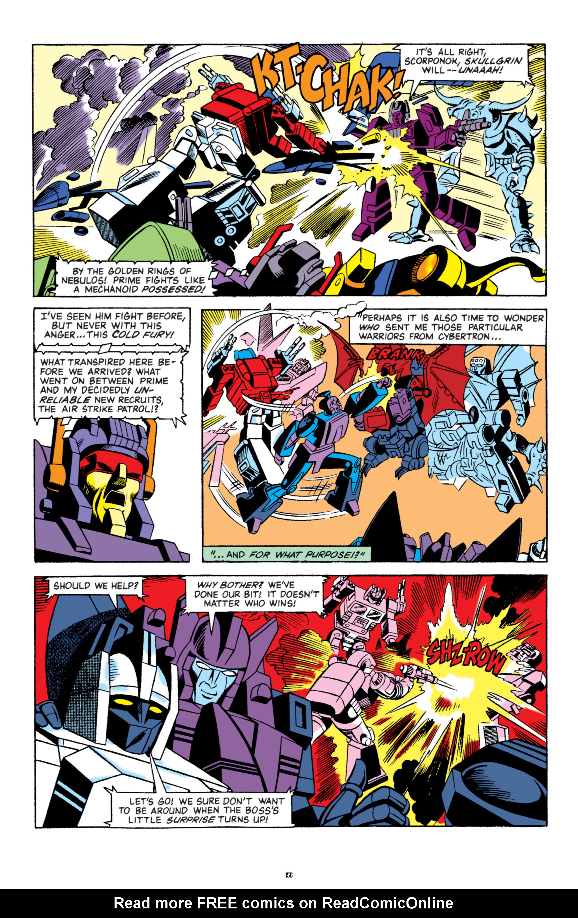 Read online The Transformers Classics comic -  Issue # TPB 5 - 157