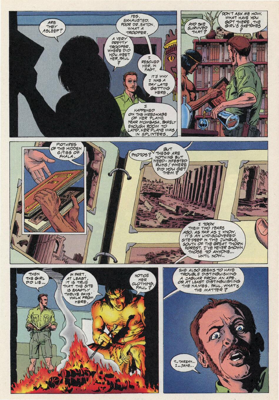 Read online Tarzan (1996) comic -  Issue #1 - 14