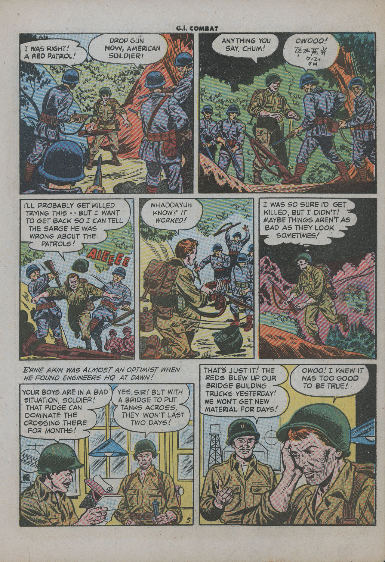 Read online G.I. Combat (1952) comic -  Issue #33 - 8