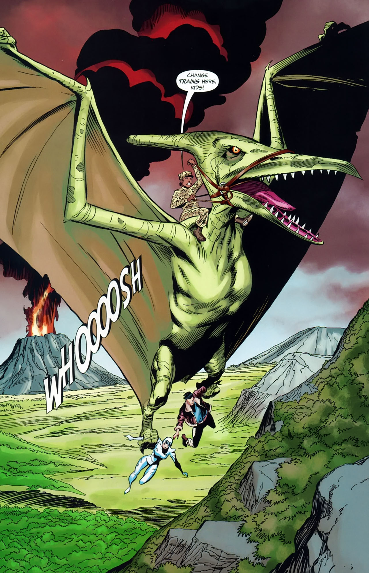 Read online The War That Time Forgot comic -  Issue #10 - 12