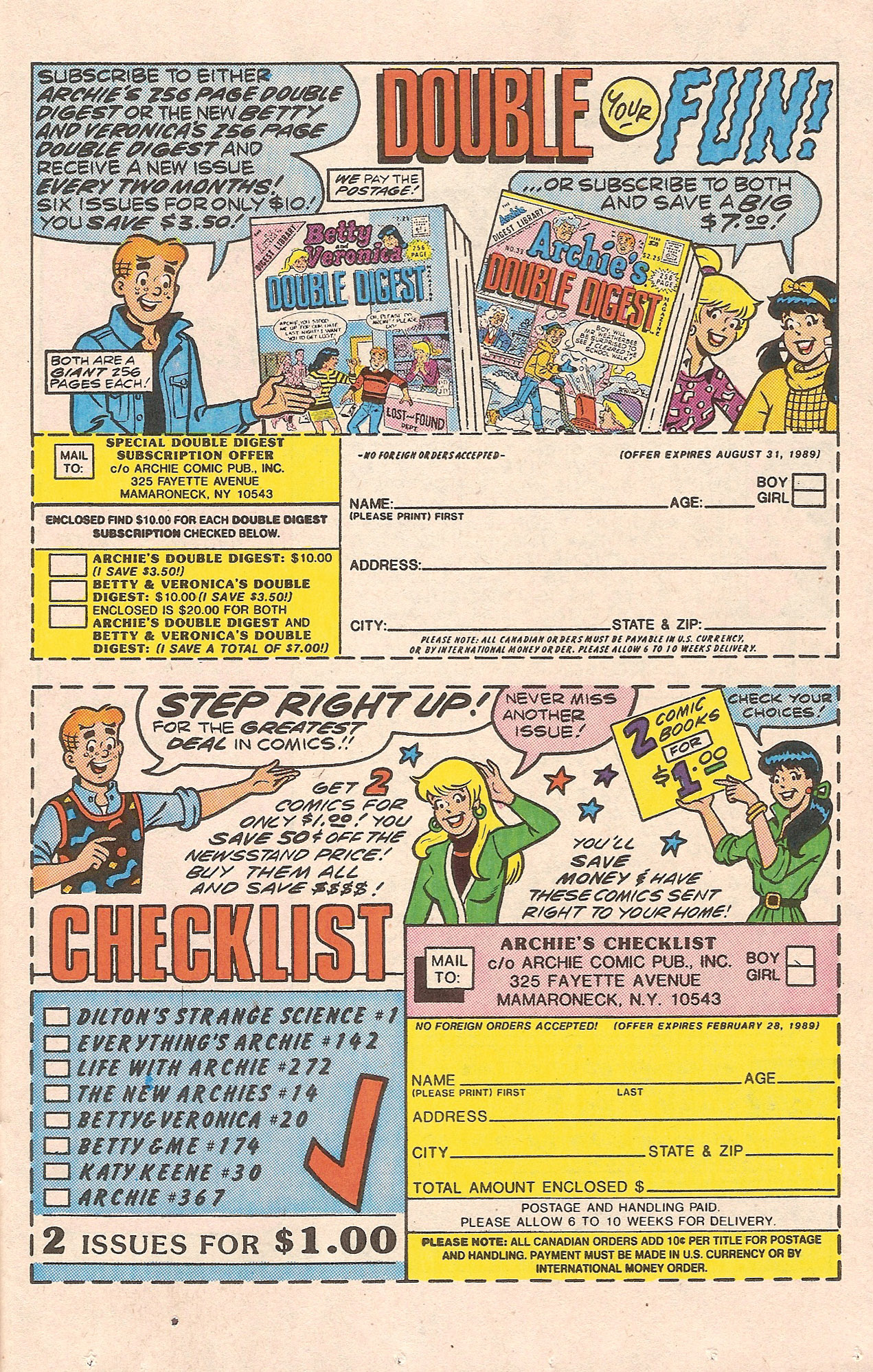 Read online Betty and Veronica (1987) comic -  Issue #19 - 25