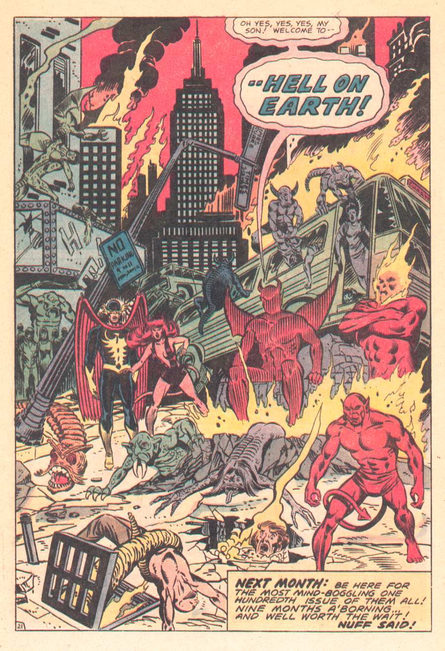 Read online The Defenders (1972) comic -  Issue #99 - 22
