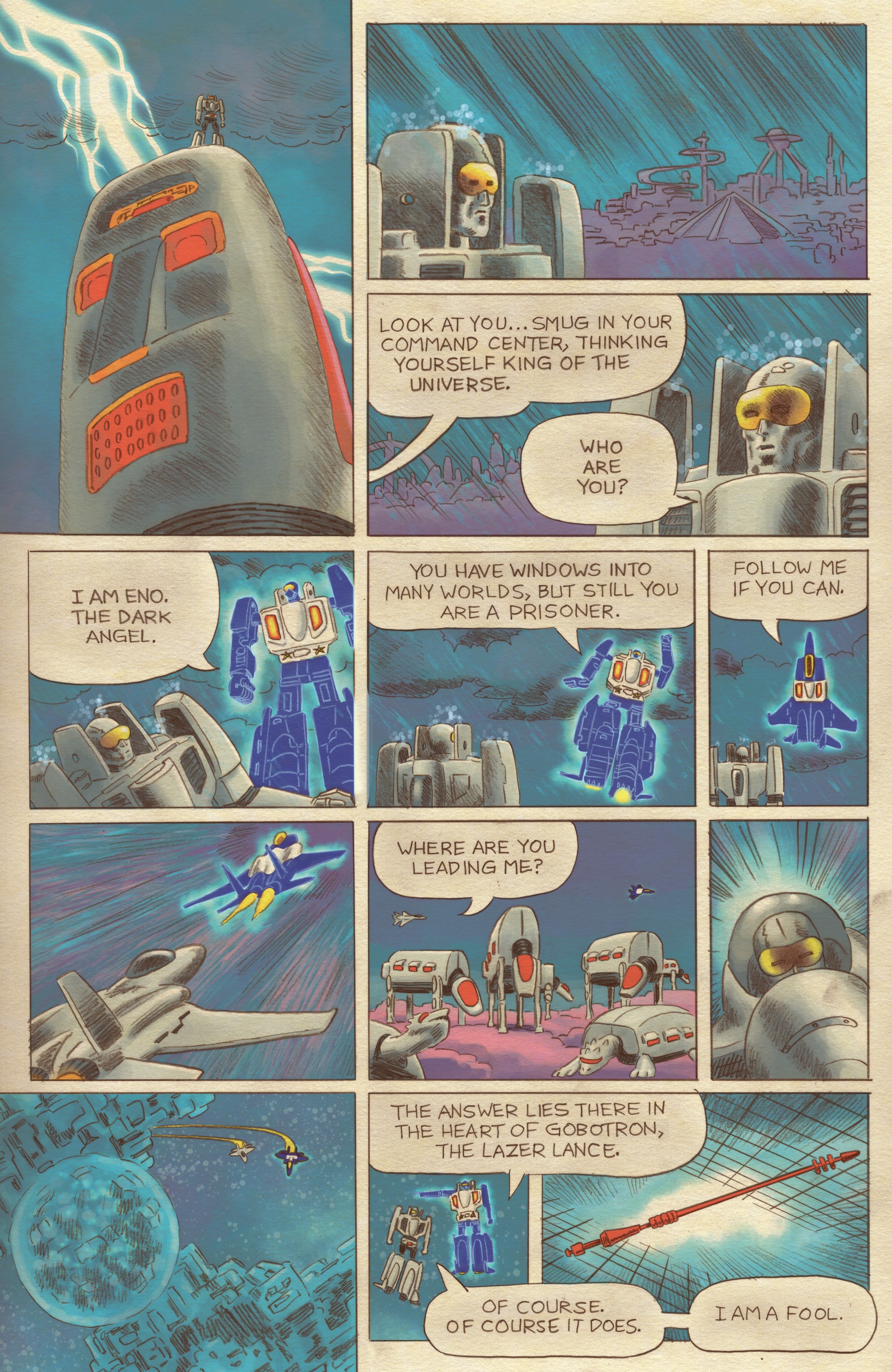 Read online Go-Bots comic -  Issue #3 - 10