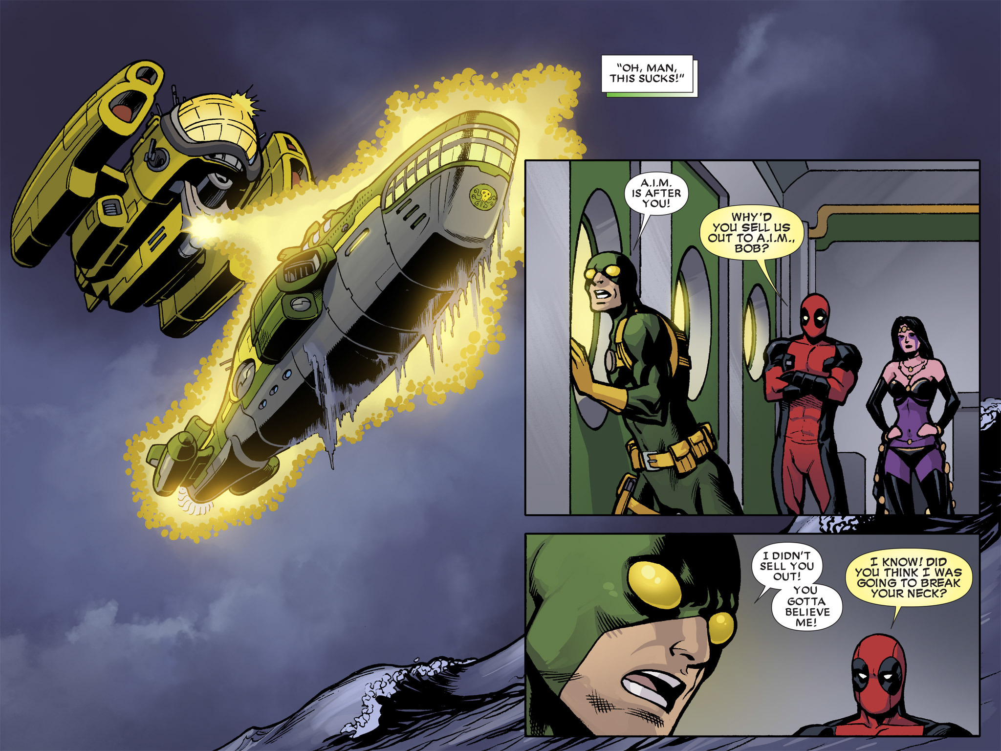 Read online Deadpool: The Gauntlet Infinite Comic comic -  Issue #7 - 5