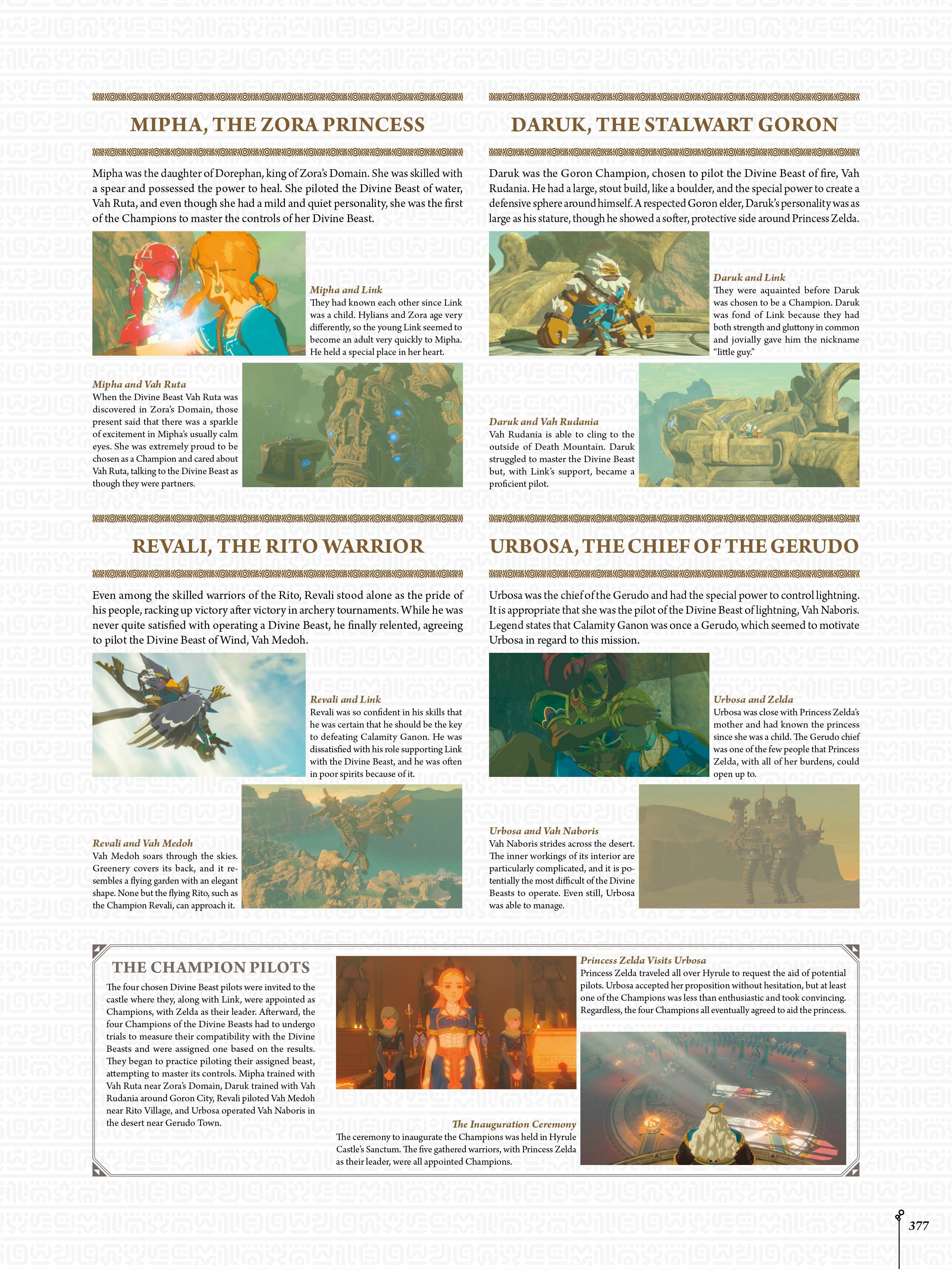 Read online The Legend of Zelda: Breath of the Wild–Creating A Champion comic -  Issue # TPB (Part 4) - 19