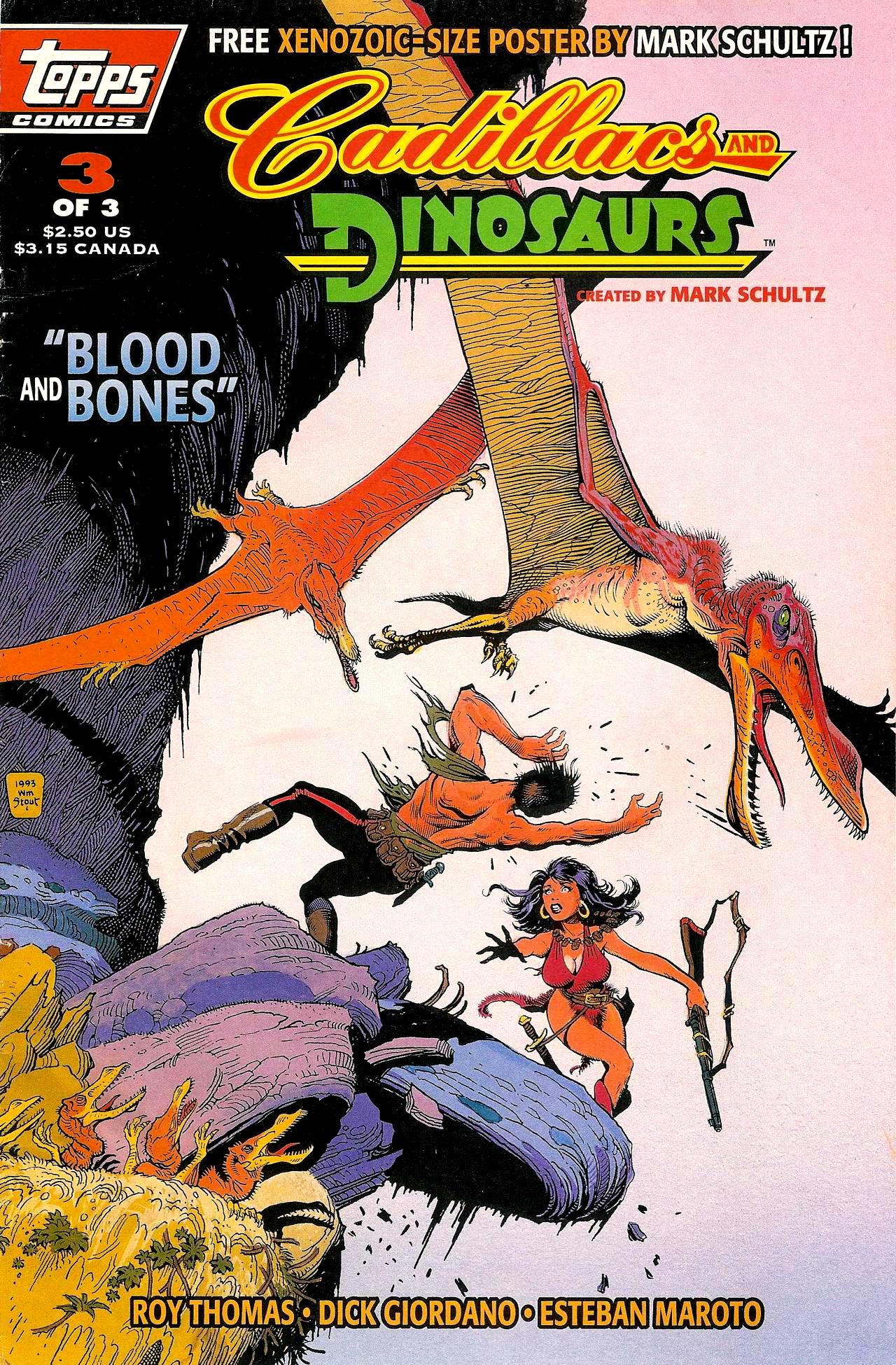 Read online Cadillacs and Dinosaurs comic -  Issue #3 - 1