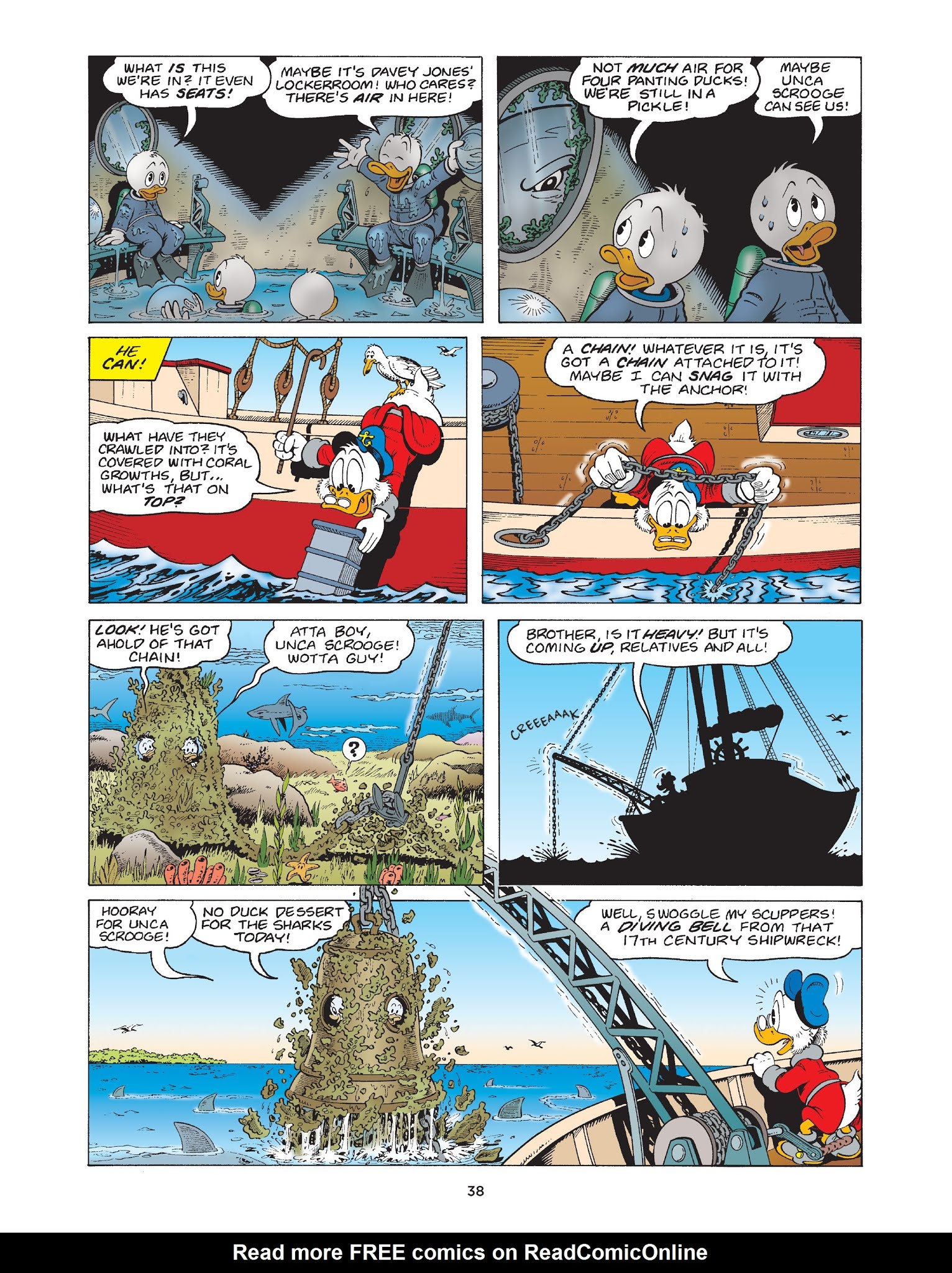 Read online Walt Disney Uncle Scrooge and Donald Duck: The Don Rosa Library comic -  Issue # TPB 3 (Part 1) - 39