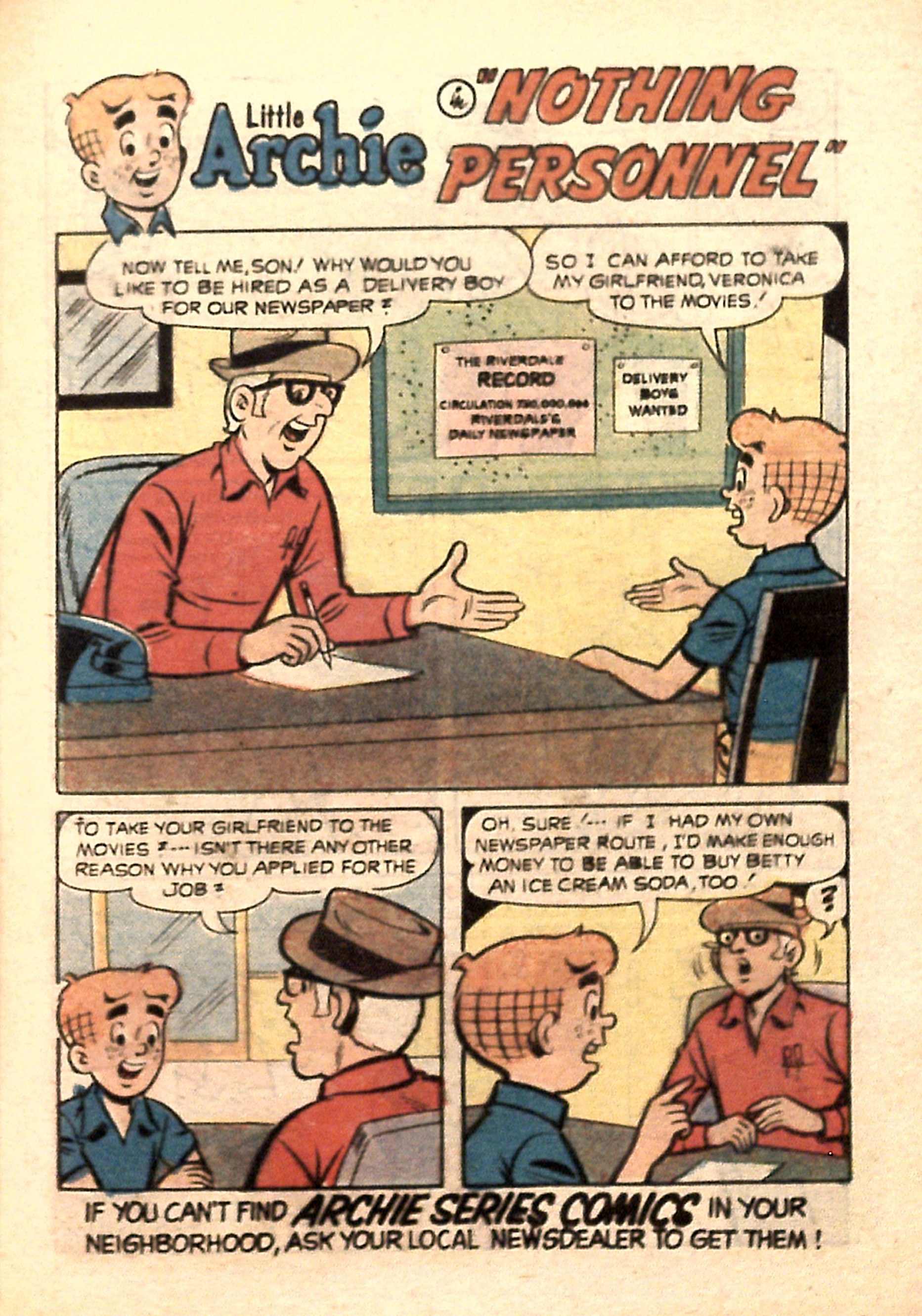 Read online Archie...Archie Andrews, Where Are You? Digest Magazine comic -  Issue #18 - 57
