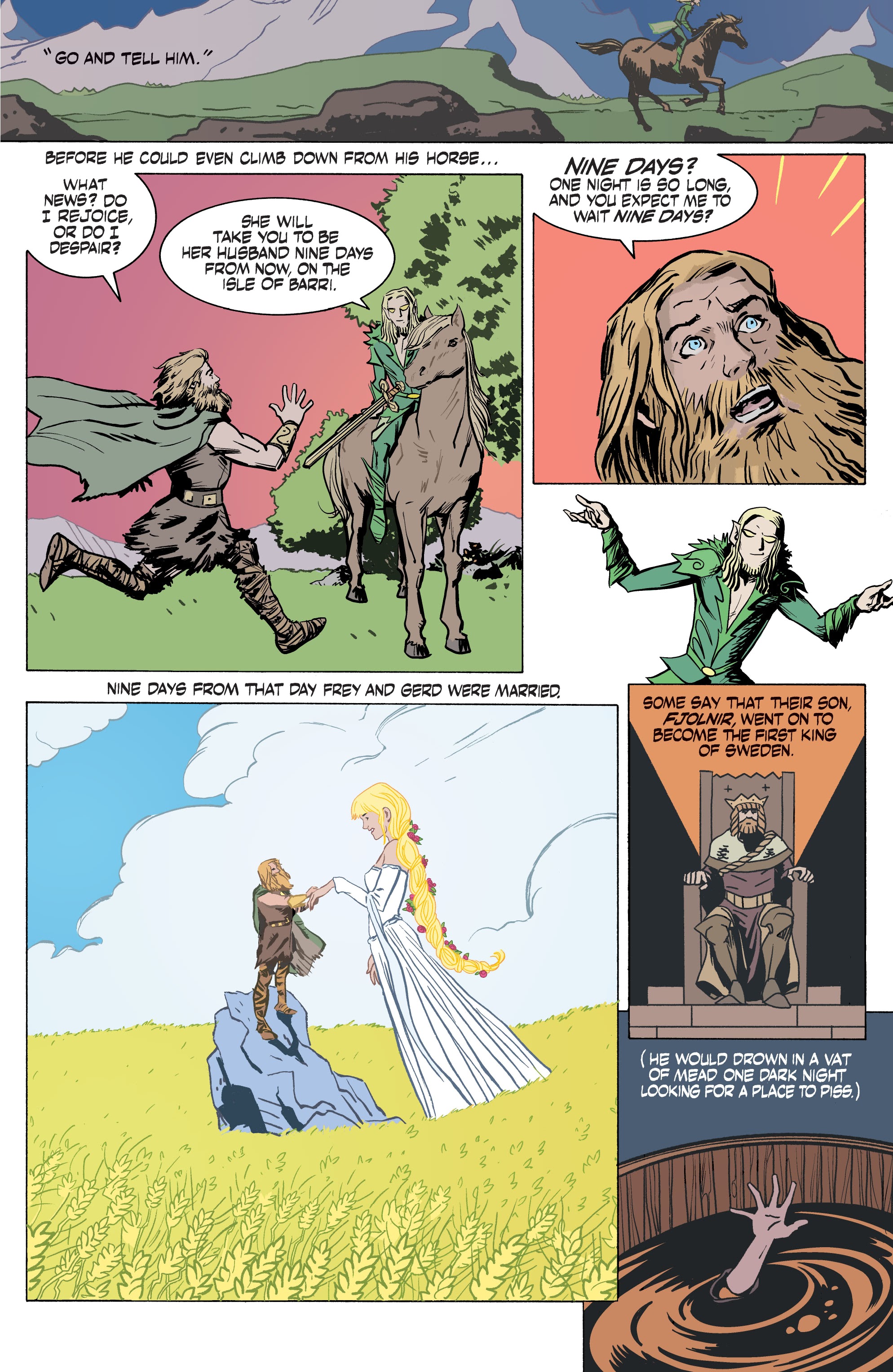 Read online Norse Mythology II comic -  Issue #6 - 21