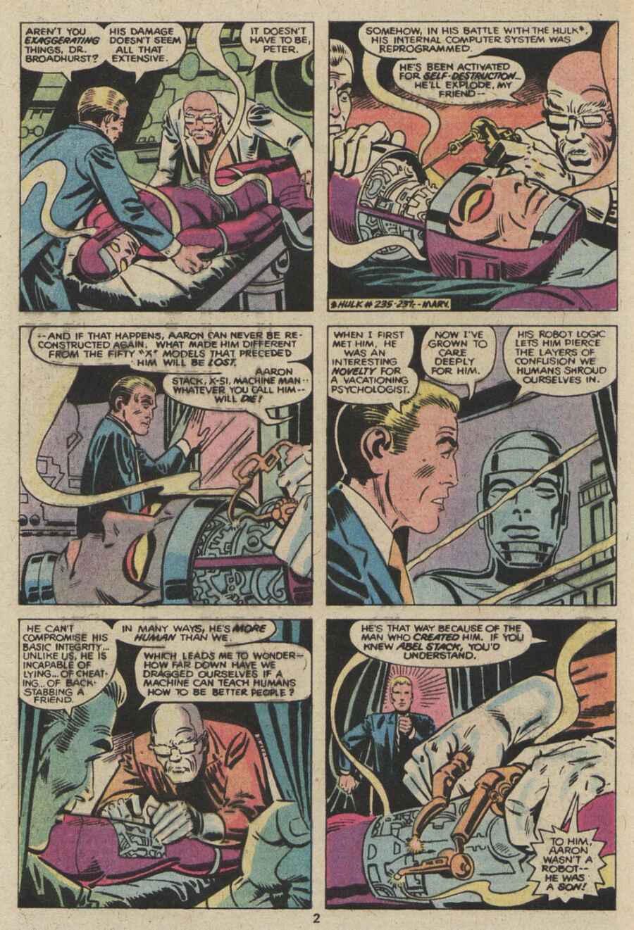 Read online Machine Man (1978) comic -  Issue #10 - 3