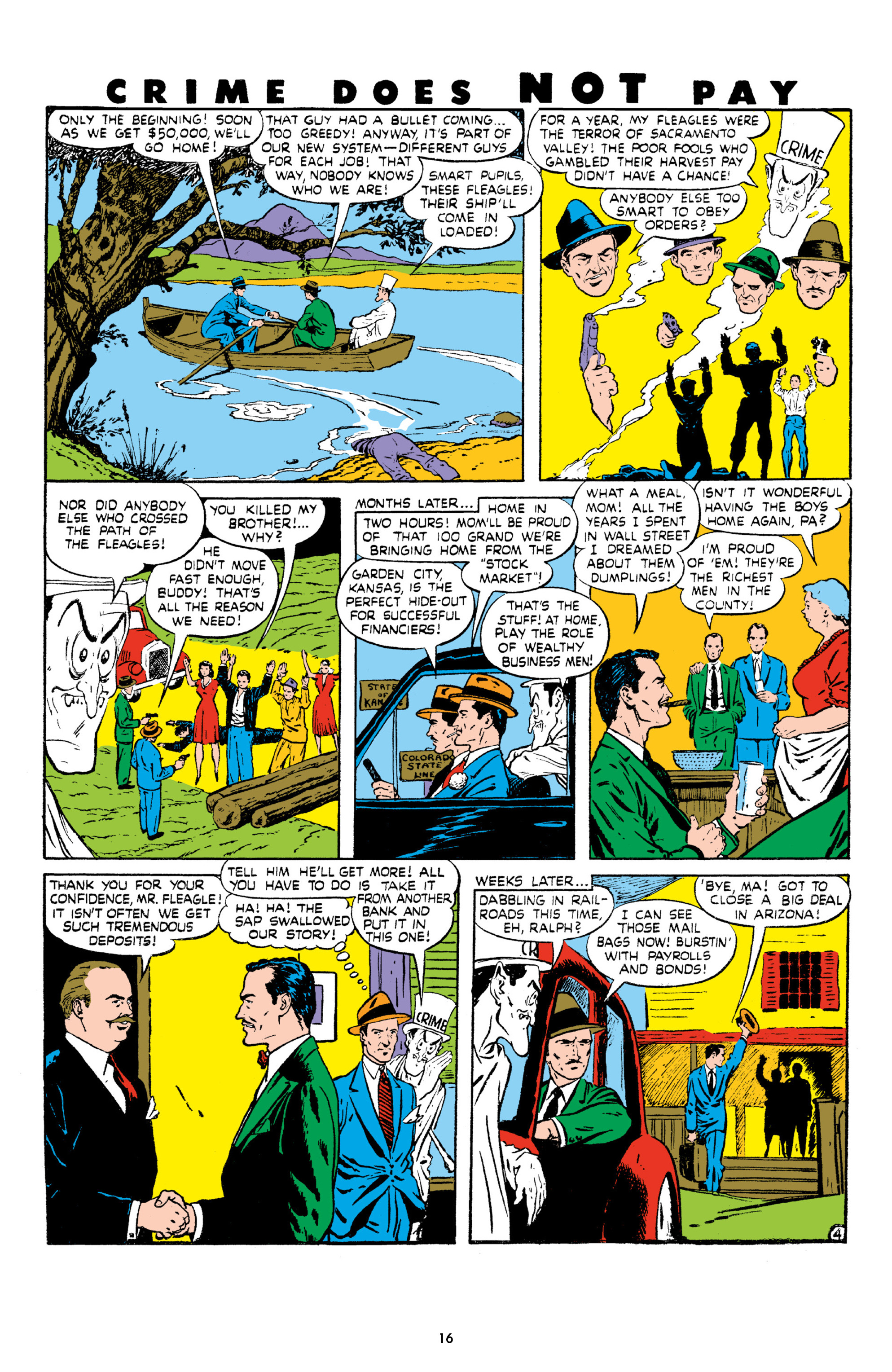 Read online Crime Does Not Pay Archives comic -  Issue # TPB 8 (Part 1) - 18