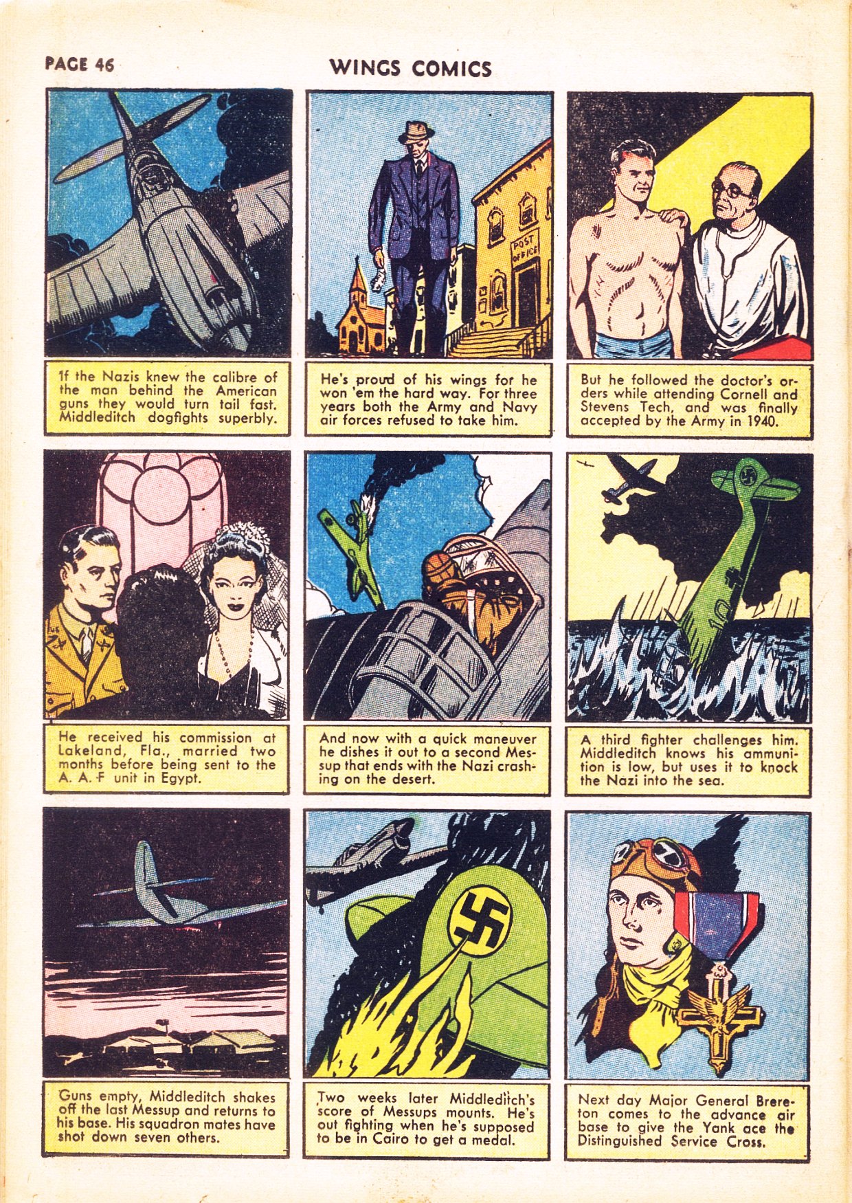 Read online Wings Comics comic -  Issue #31 - 47