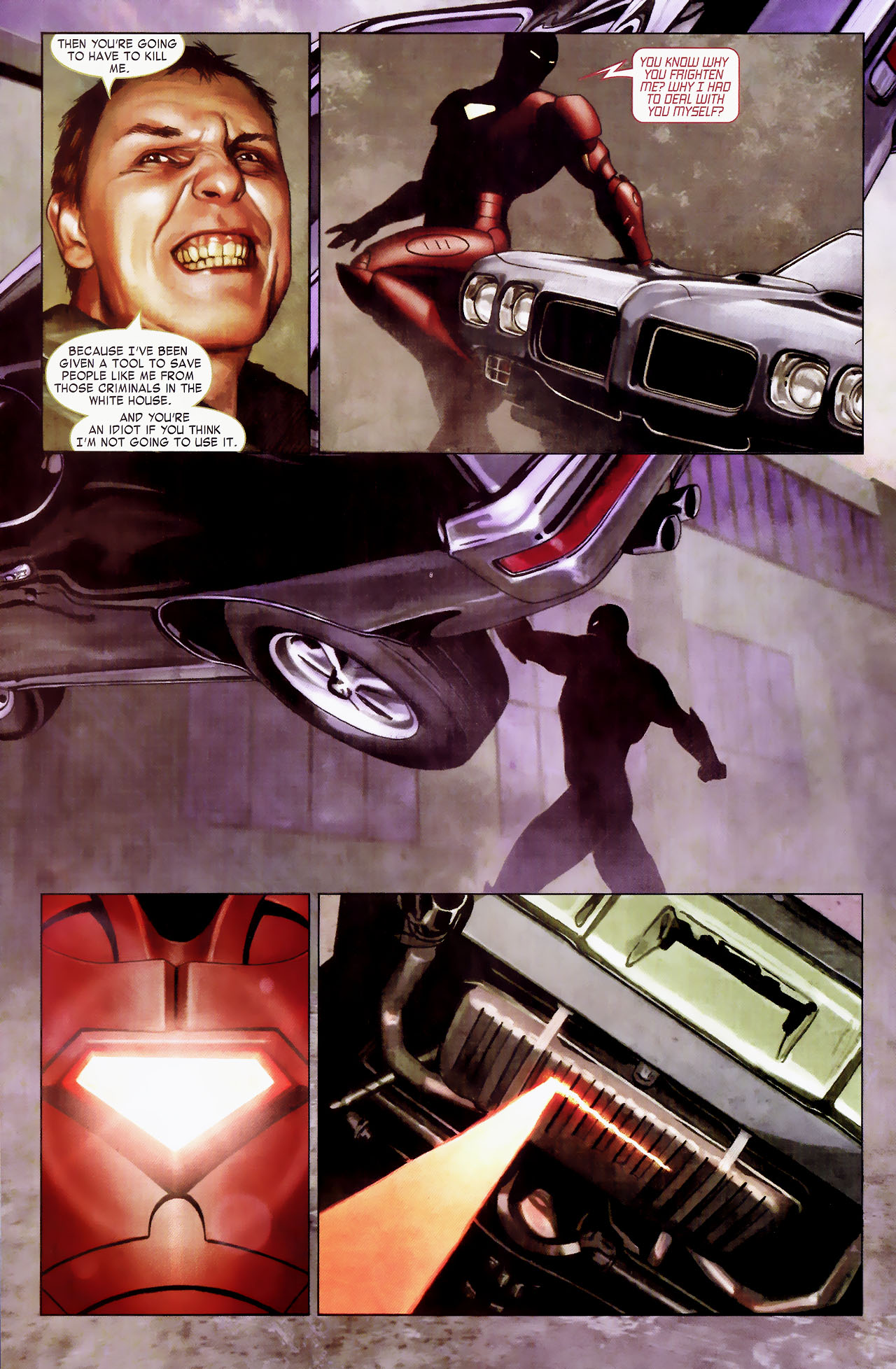 Read online Iron Man: Extremis Director's Cut comic -  Issue #6 - 6
