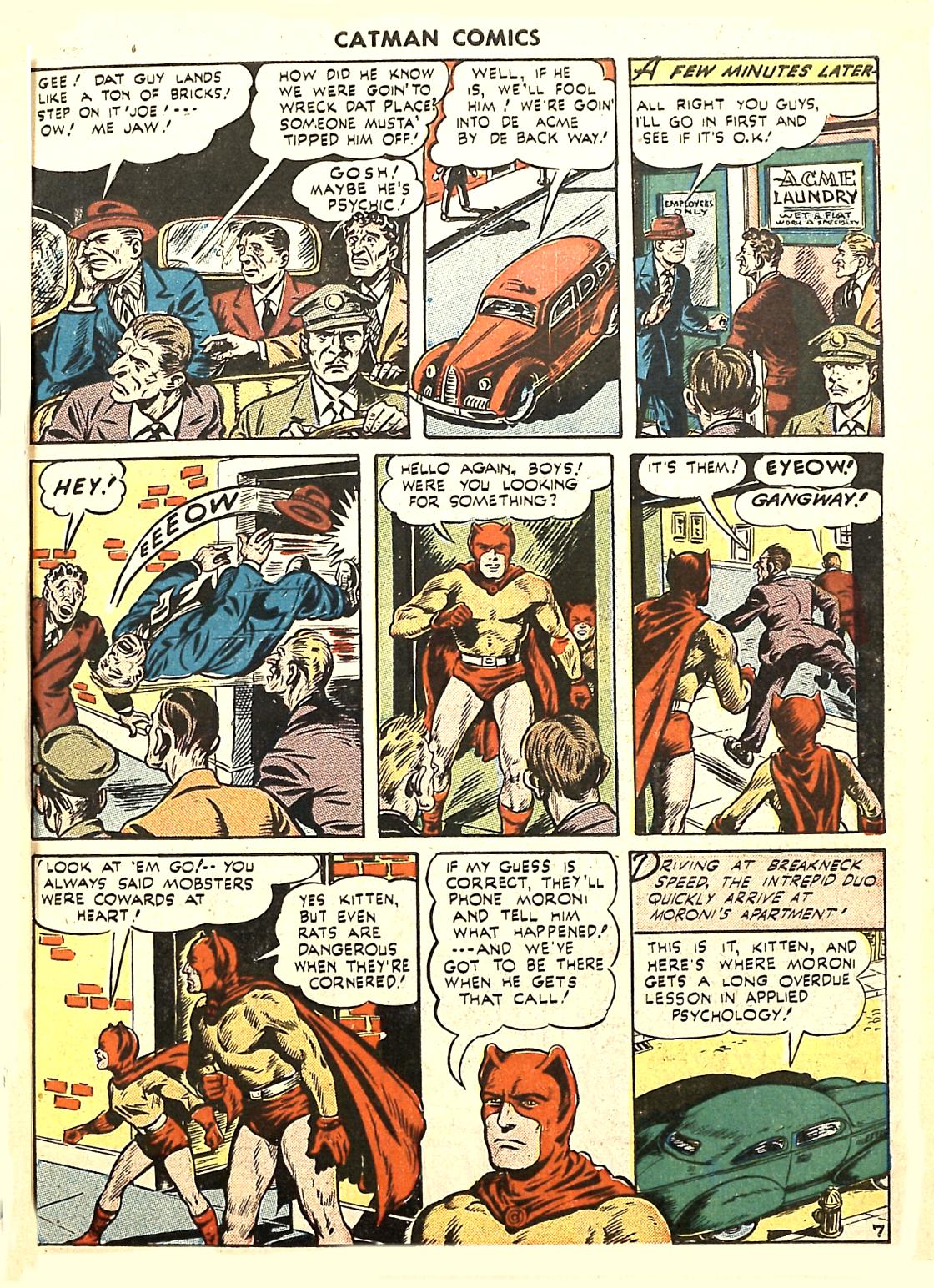 Read online Cat-Man Comics comic -  Issue #25 - 9