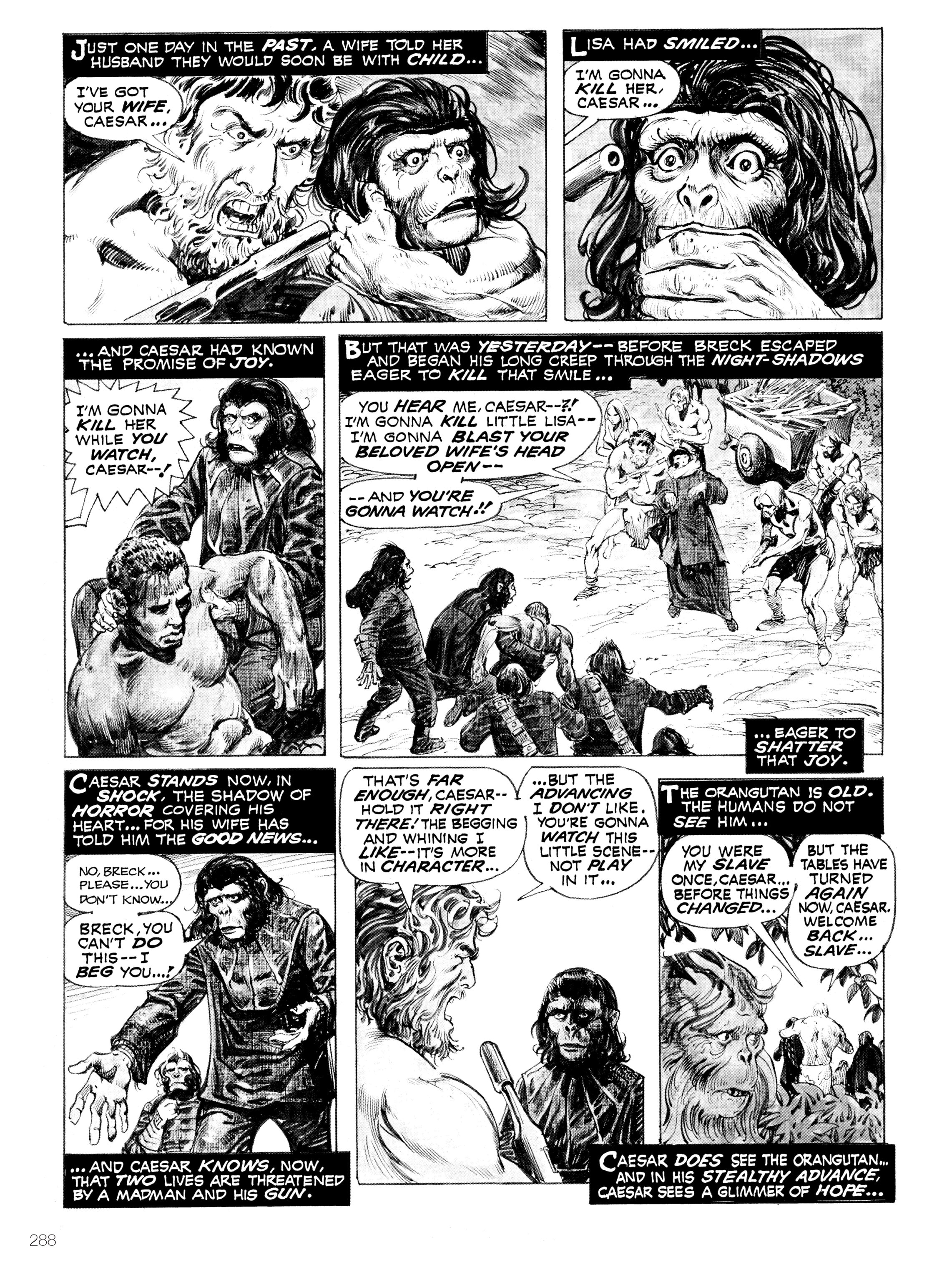Read online Planet of the Apes: Archive comic -  Issue # TPB 3 (Part 3) - 84