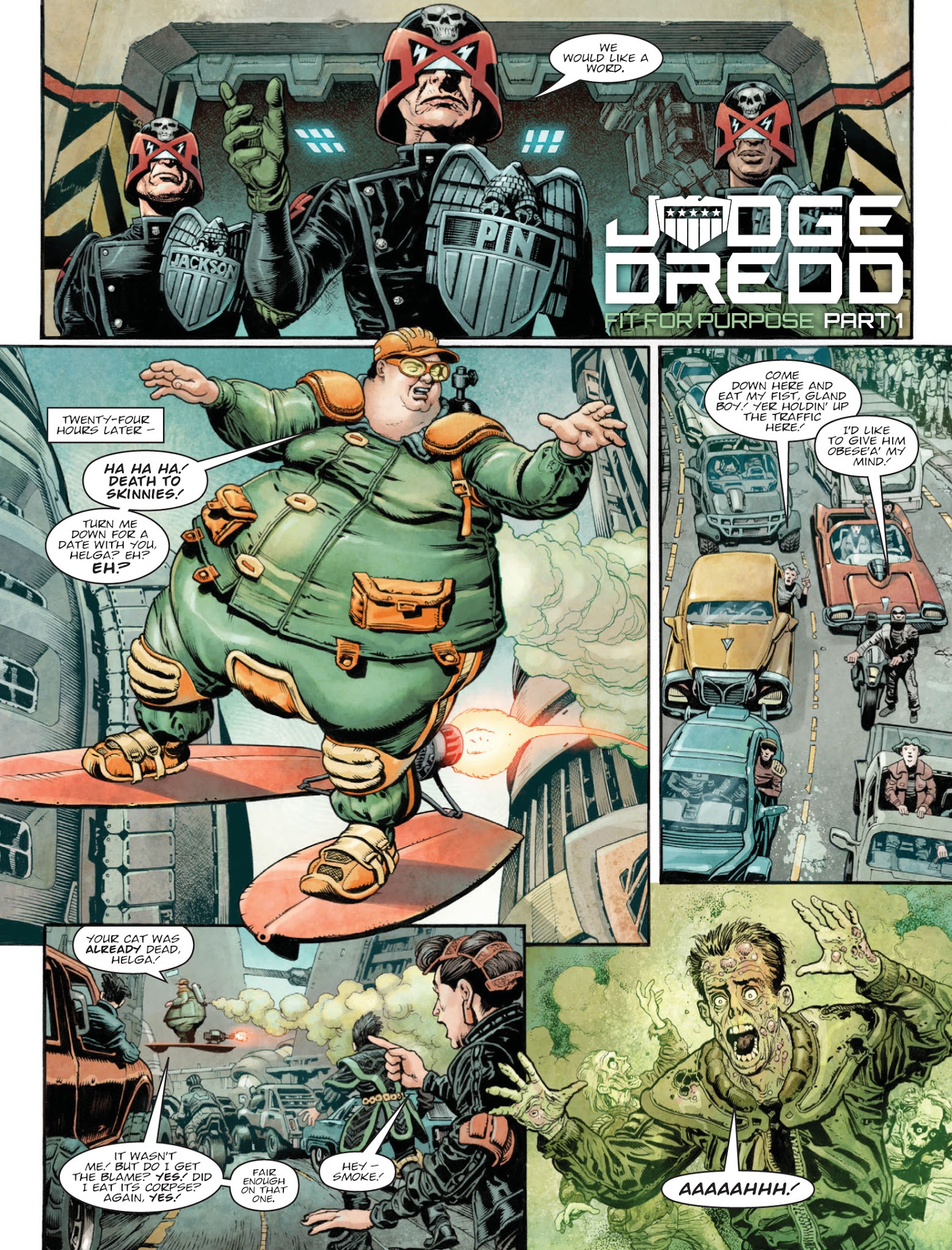 Read online 2000 AD comic -  Issue #2073 - 4