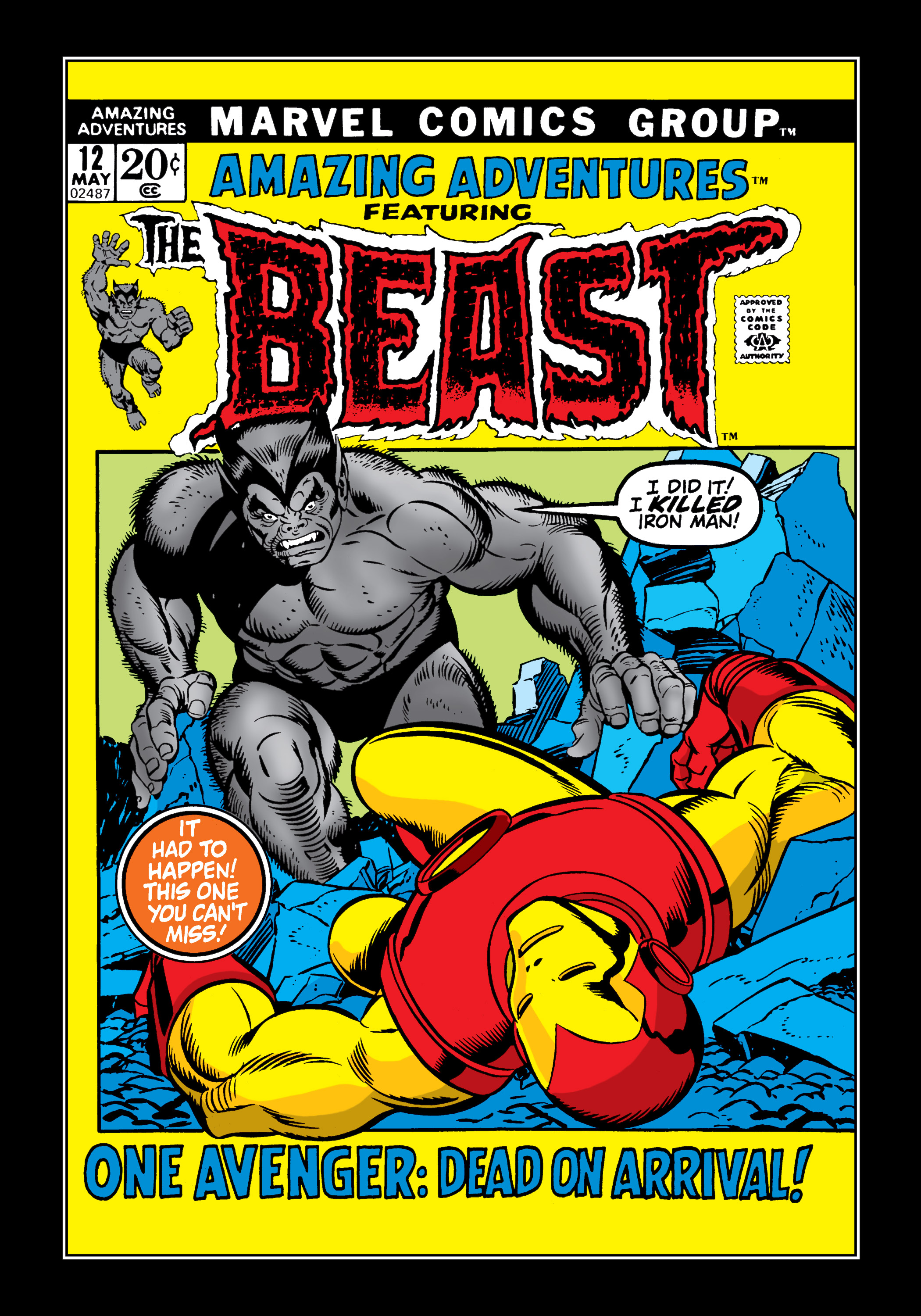 Read online Marvel Masterworks: The X-Men comic -  Issue # TPB 7 (Part 1) - 71