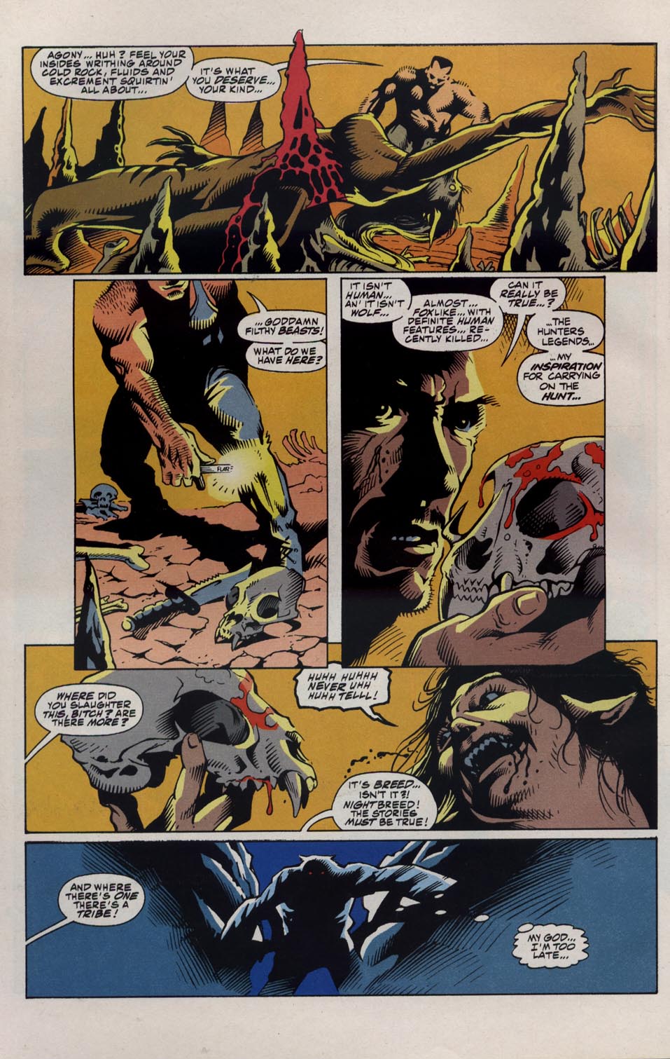 Read online Clive Barker's Night Breed (1990) comic -  Issue #18 - 25