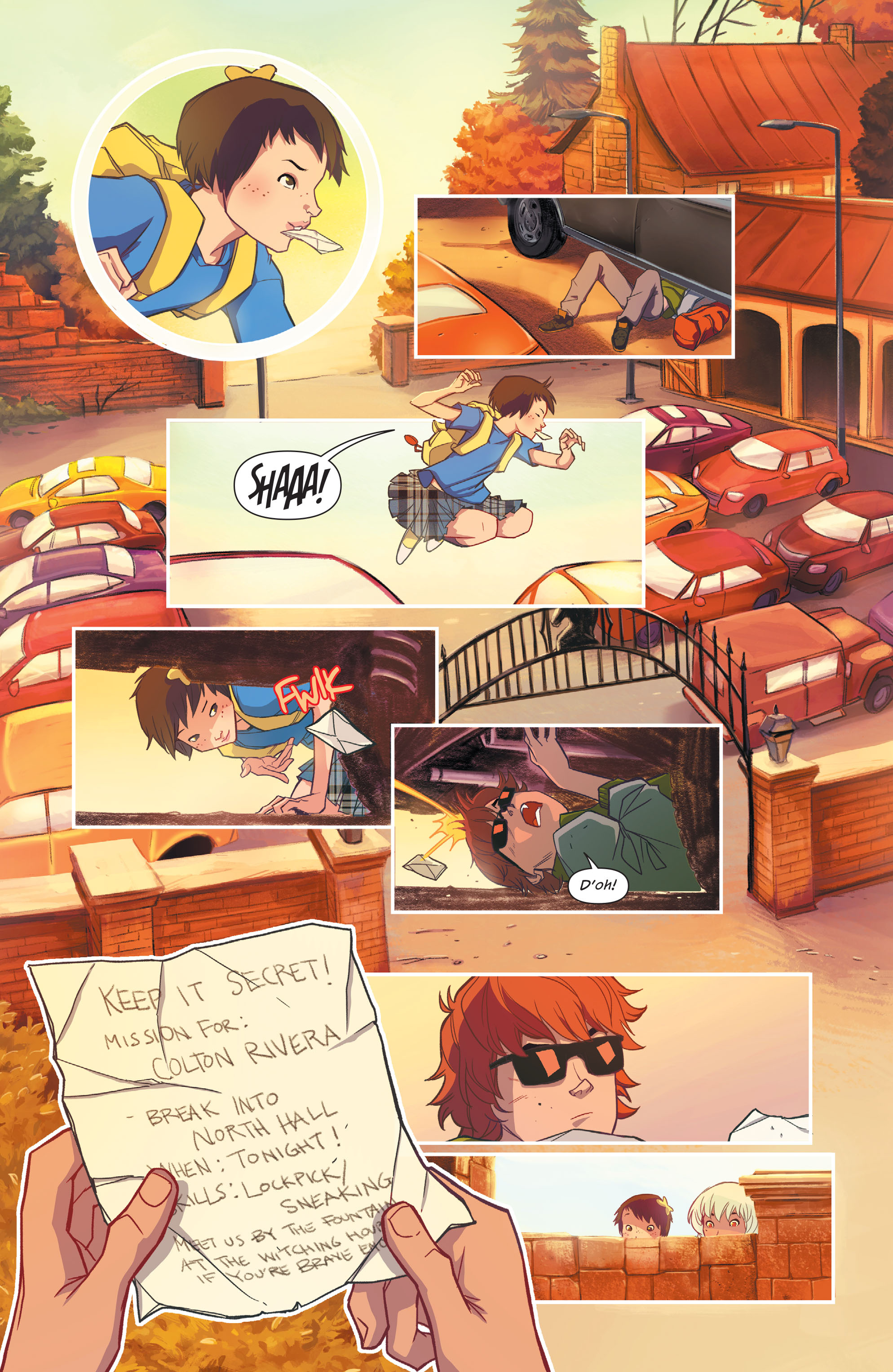 Read online Gotham Academy comic -  Issue # _TPB 1 - 61