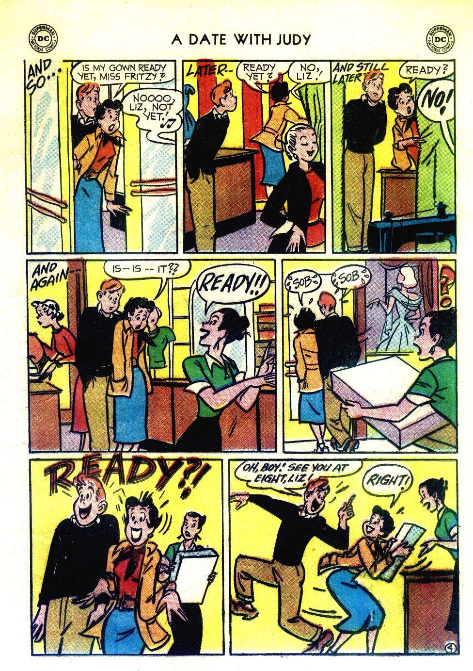 Read online A Date with Judy comic -  Issue #54 - 19