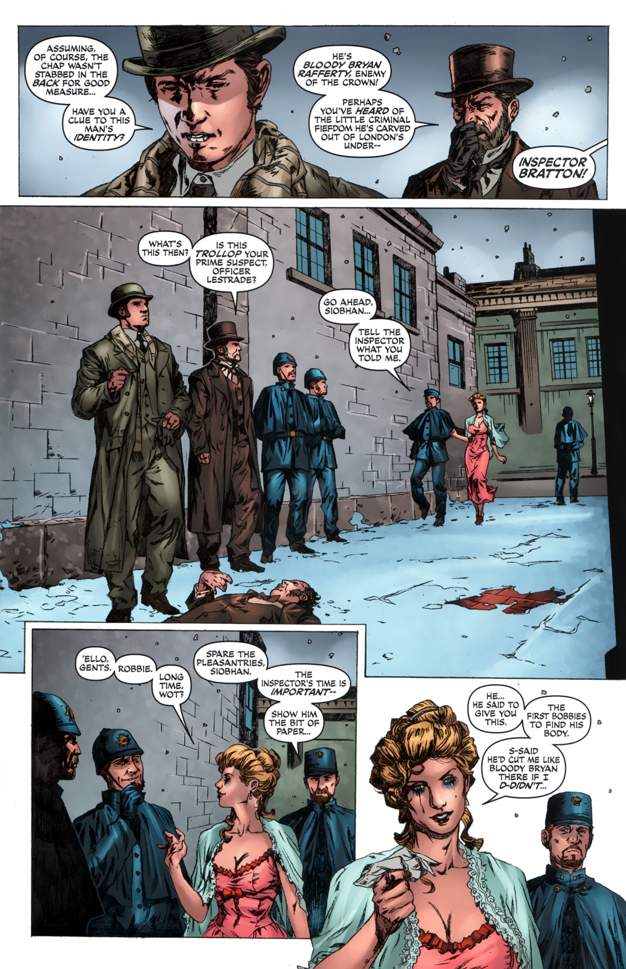 Read online Sherlock Holmes: Year One comic -  Issue #2 - 9