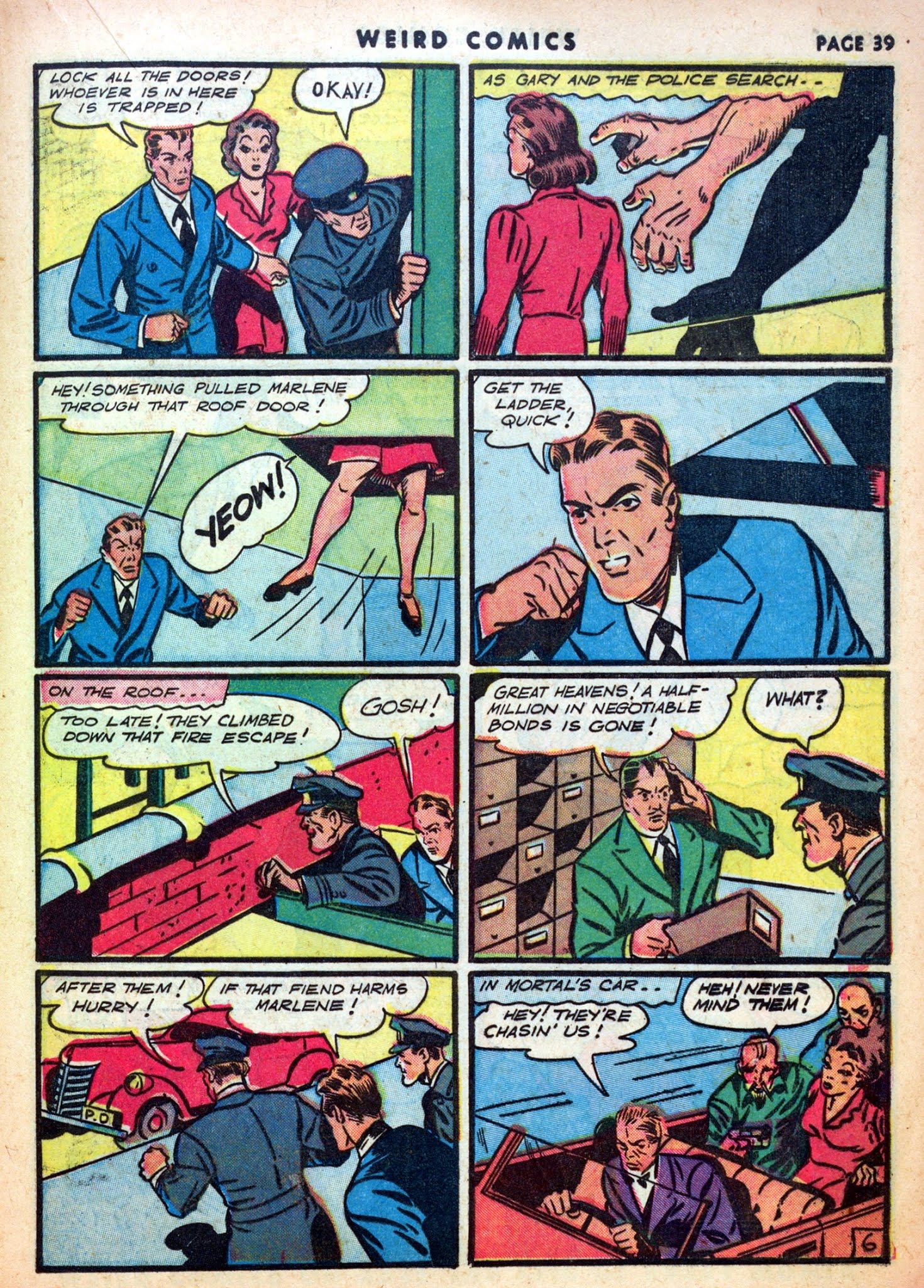 Read online Weird Comics comic -  Issue #16 - 40