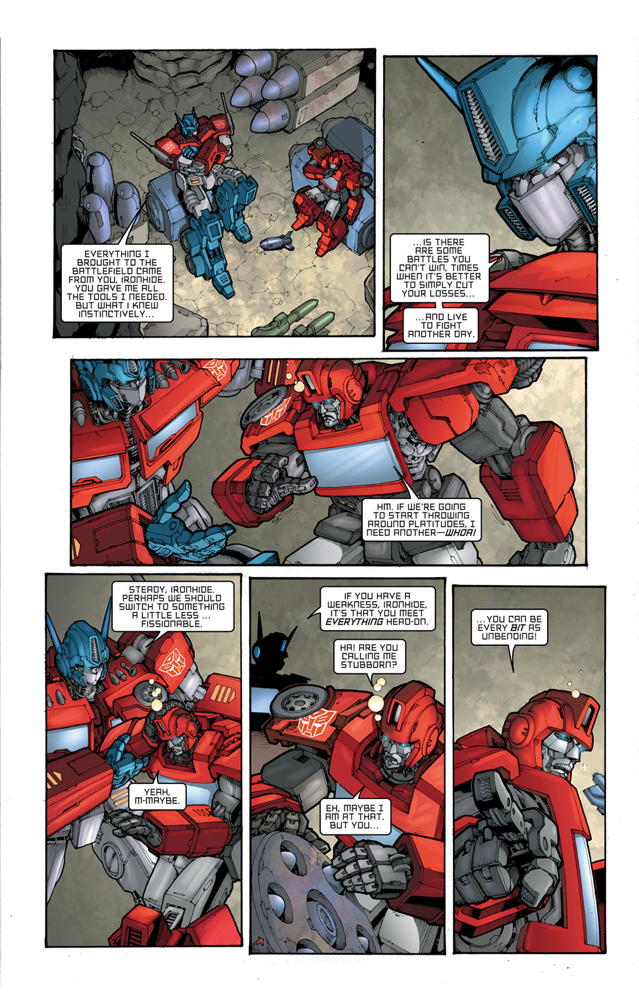 Read online The Transformers: All Hail Megatron comic -  Issue #13 - 10